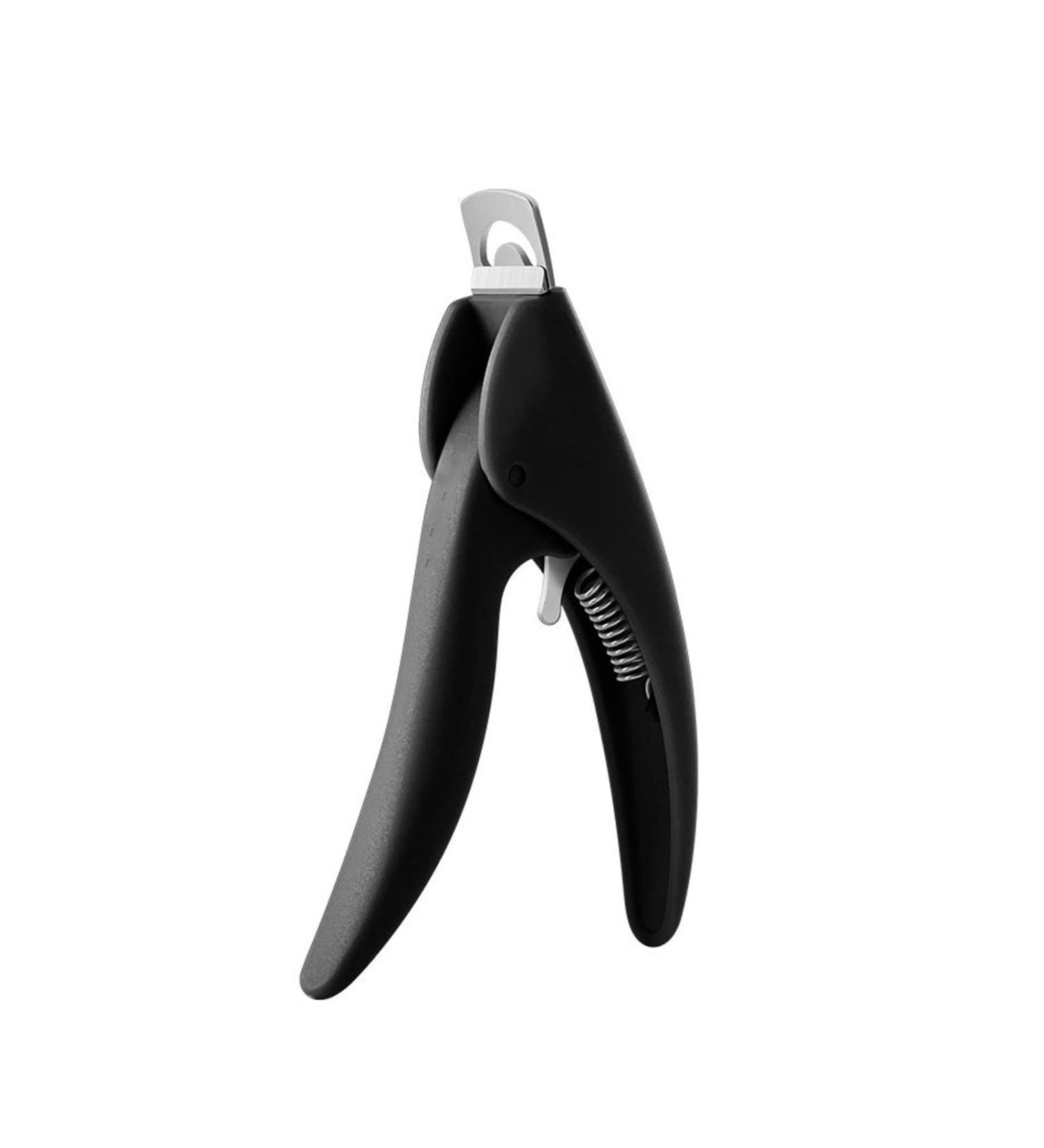 UNbit Nail Clipper U Shaped Cutting Nail Art Clippers for Nails French False Nail Tips Edge Cutters Stainless Steel Trimmers Manicure Tool(Color:Schwarz) - Buy Online on GoSupps.com