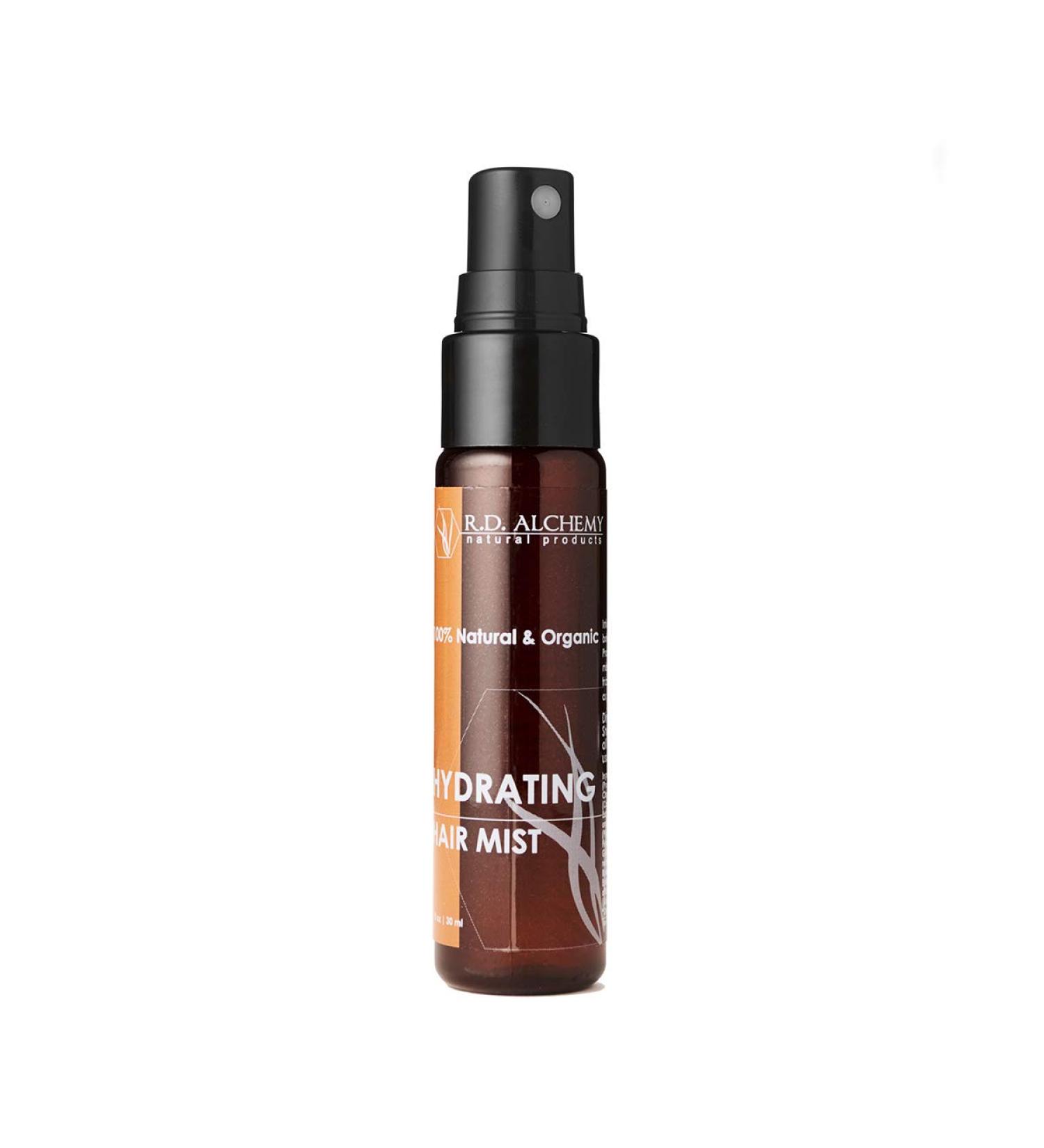 RD Alchemy - 100% Natural & Organic Hydrating Hair Mist. Travel Size Quick Solution to Dry Frizzy Hair and flyaways on the go. - Buy Online on GoSupps.com