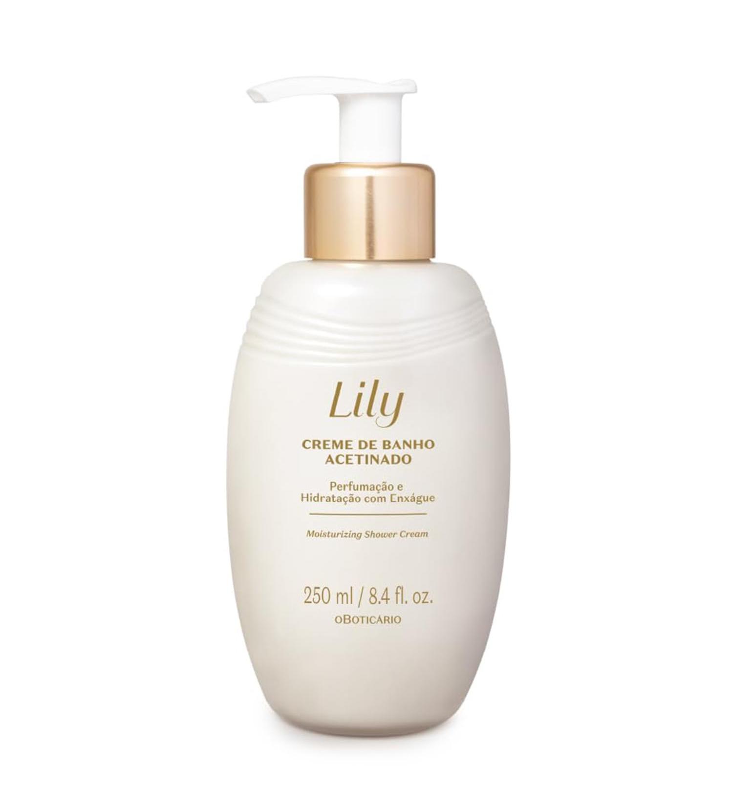 O Botic rio Lily Satin Cream Cleanser - Moisturizing Bath Time Hydration & Luxurious Fragrance 8.4 oz (250ml) - Shop Internationally - Buy Online on GoSupps.com