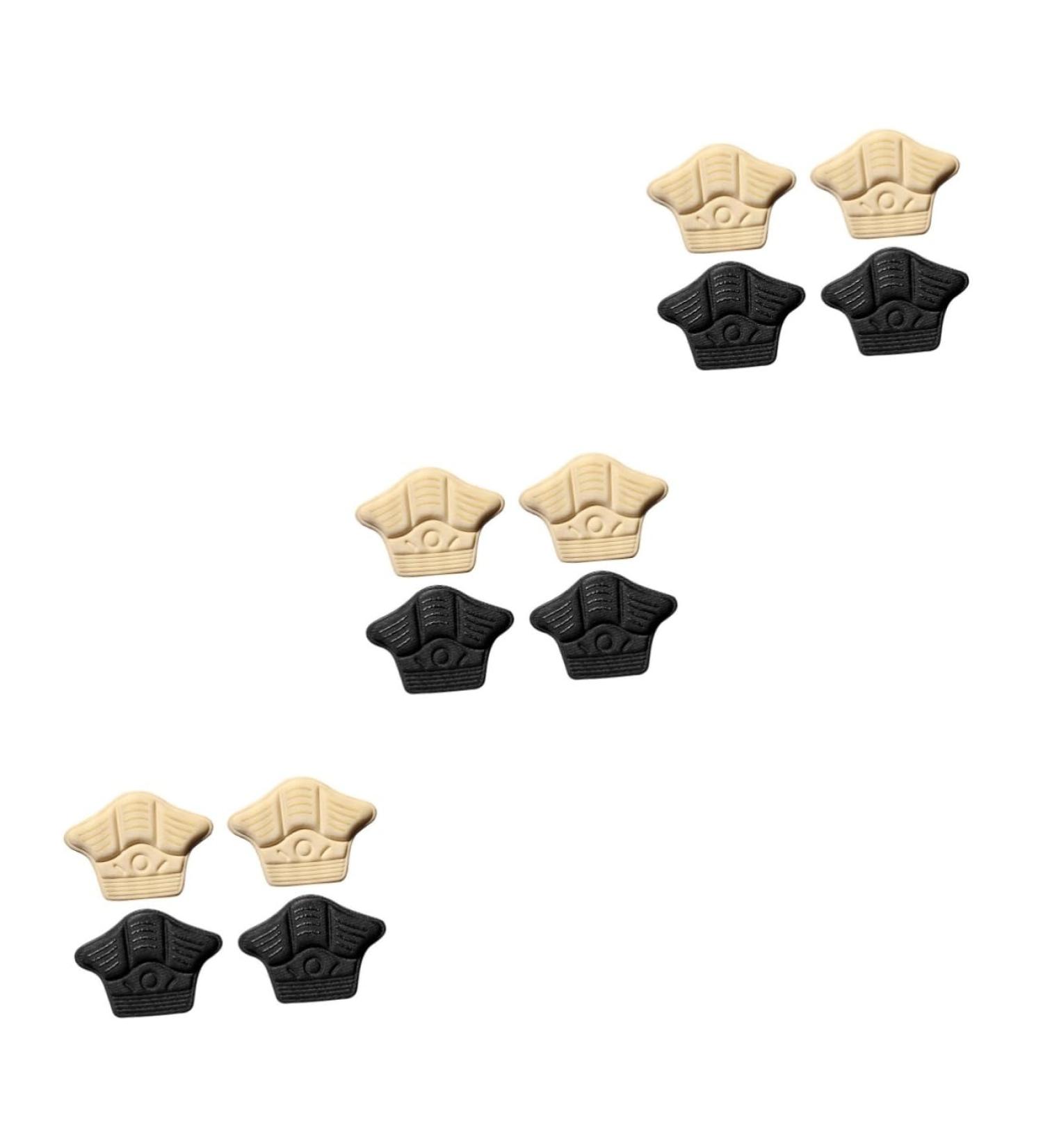 FOMIYES Anti-Drop Heel Pads & Cushions - 6 Pairs for Heel Pain Relief | Forefoot Pads & Stickers for High Heels - Comfort & Support in Yellow Silicone - Buy Online on GoSupps.com