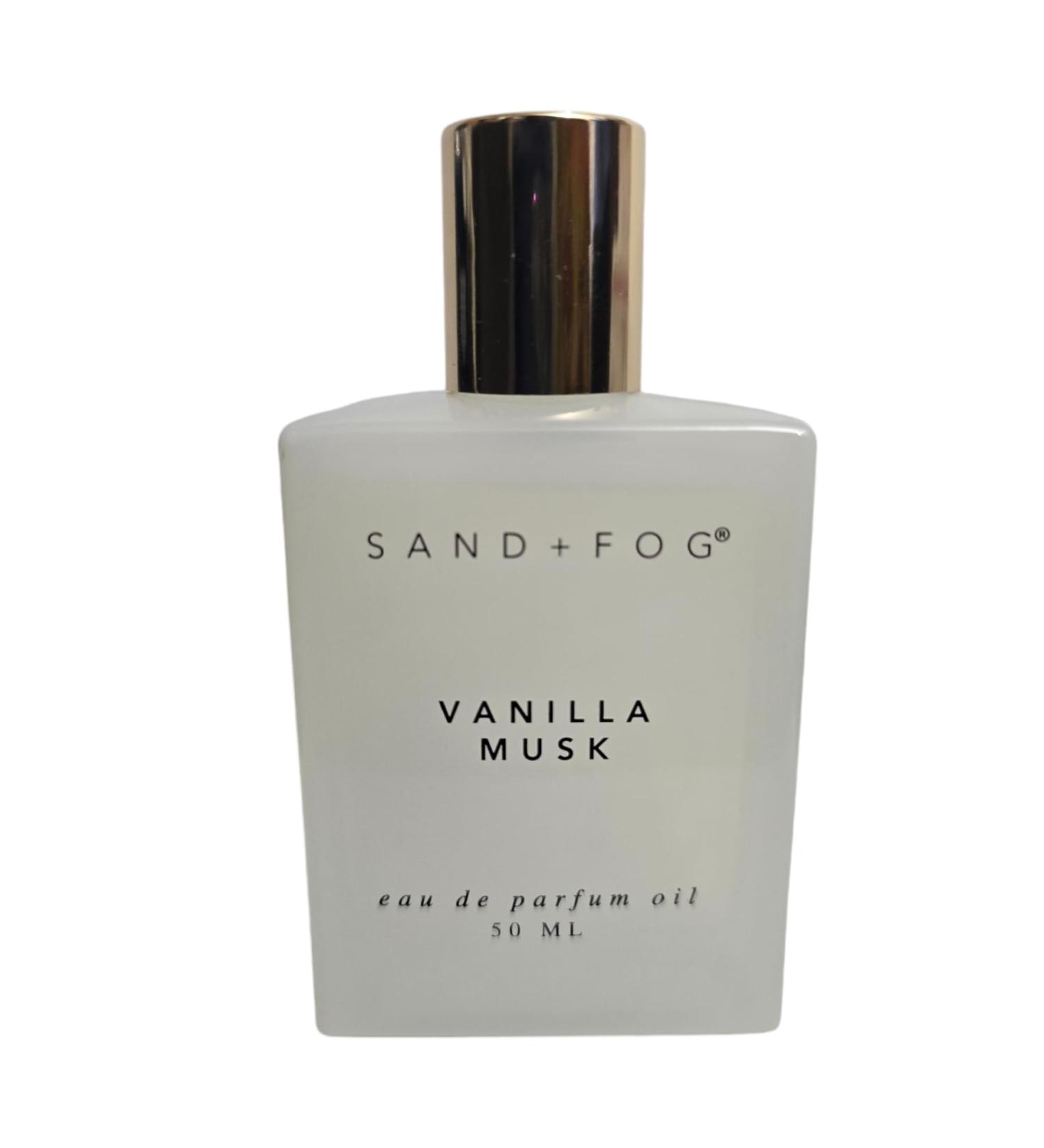 Sand and Fog Vanilla Musk Eau De Parfum Oil 1.7 fl oz / 50 ml Unboxed Perfume Oil