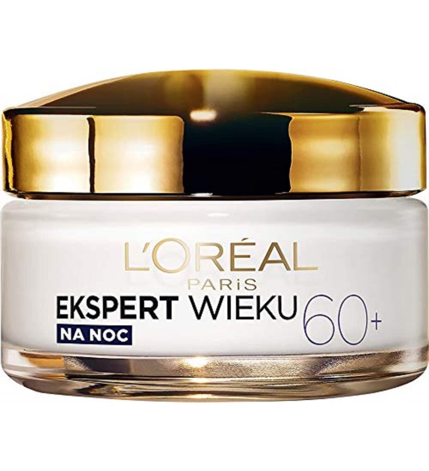  L'OR AL L'Or al Paris Face Care Caring Paris Age 60+ Anti-Wrinkle Night Cream Contouring and Nourishing 50 ml - Buy Online on GoSupps.com