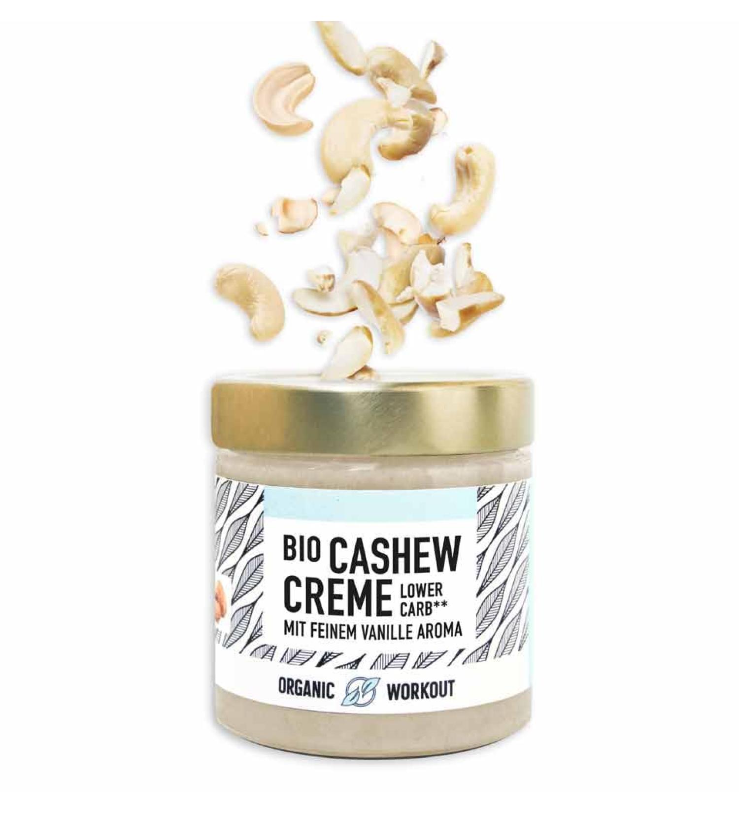 Buy Organic Bio-Cashewm with Vanilla Aroma - Vegan Low-Carb Sugar-Free White Chocolate | 190g - Buy Online on GoSupps.com
