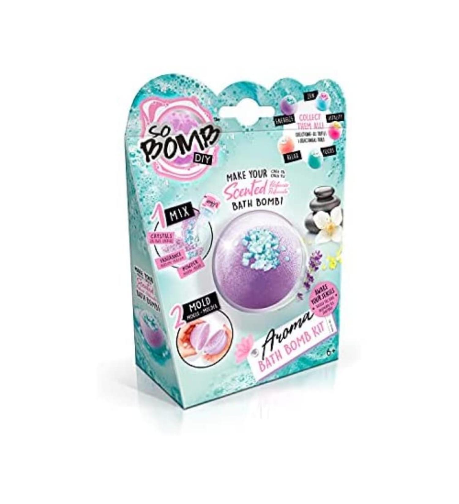 Canal Toys So Bomb BBD 038 - DIY Aroma Bath Bombs | Multi-Colored 1-Pack | Create Fragrant Bath Experience - Buy Online on GoSupps.com