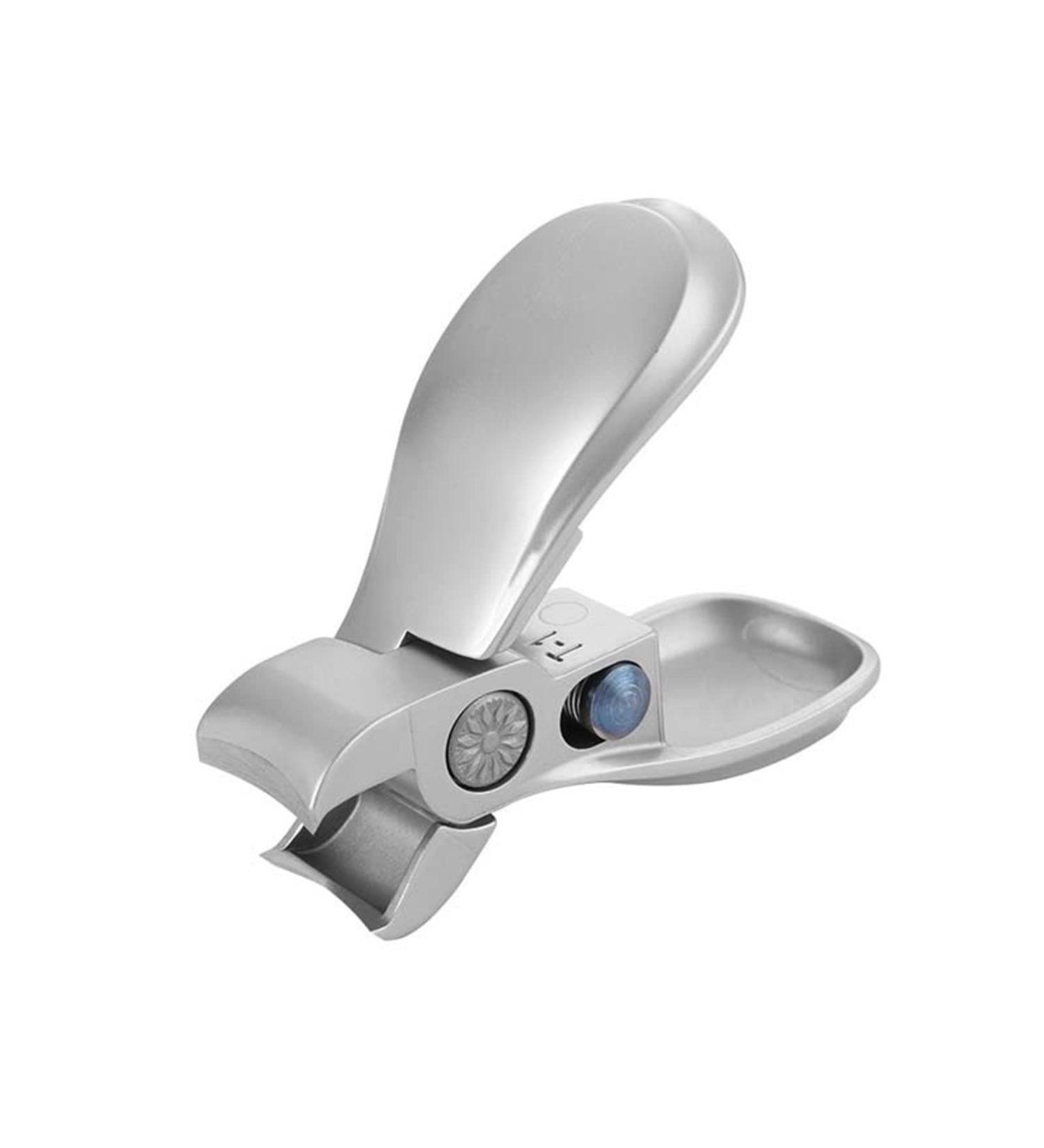 UNbit Nail Clipper Stainless Steel Mini Nail Clipper Foldable Fingernail Cutter Wide Jaw Opening Manicure Tool Anti-Splash Nail Clipper - Buy Online on GoSupps.com