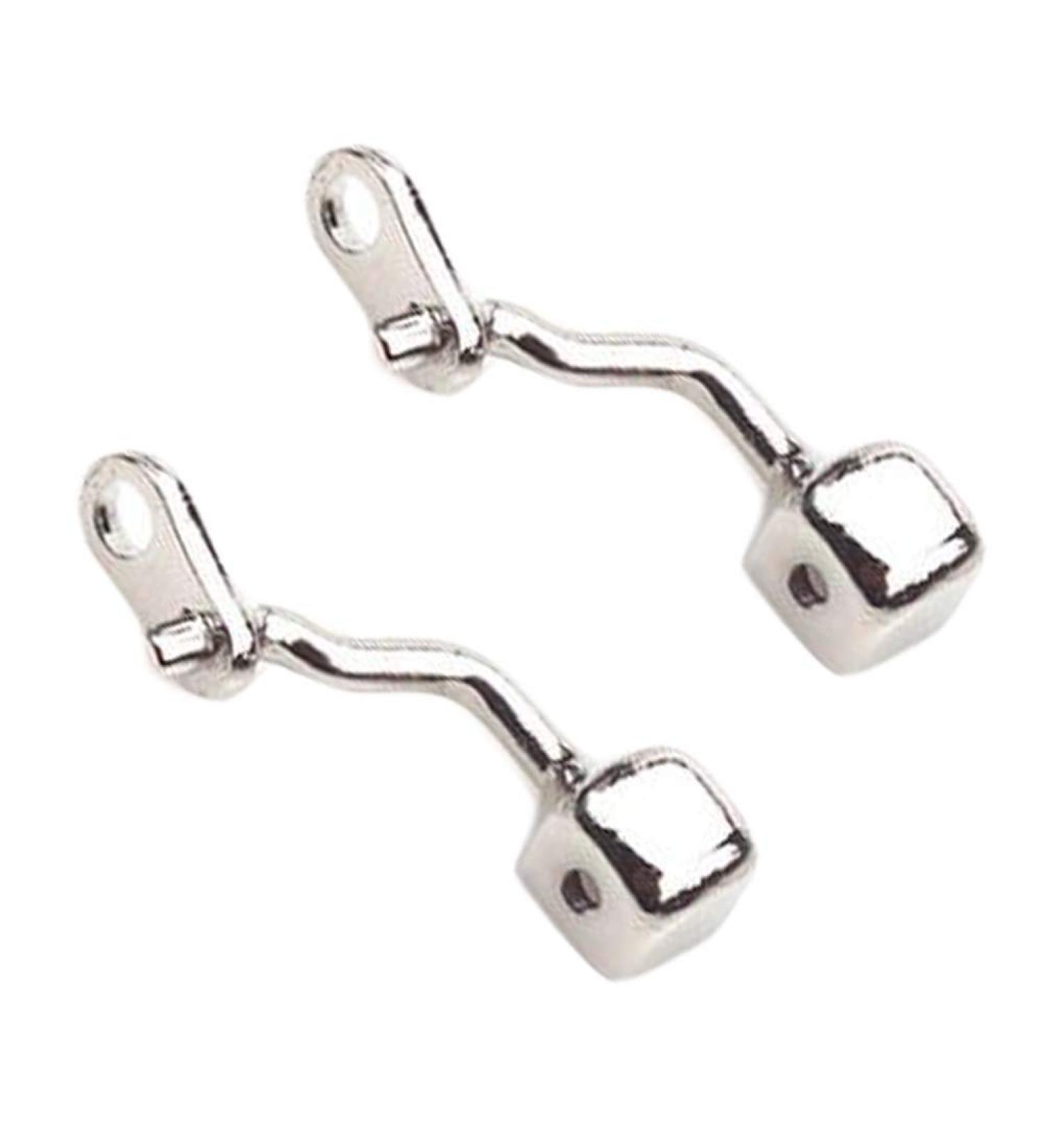 WEKIVA Replacement Metal Nose Pad Holder Nose Bridge 1 Pair Metal Replacement Eyeglasses Nose Pad Holder Eyeglass Parts for Kids