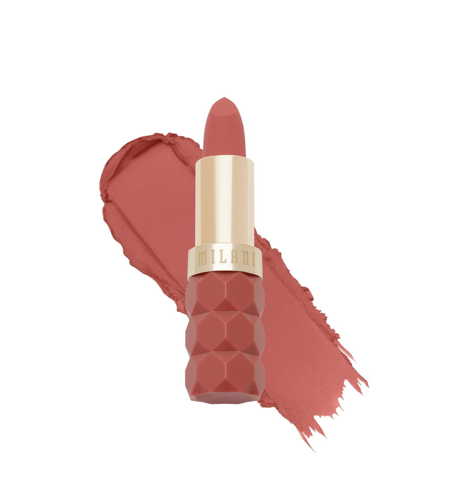 Milani Color Fetish Matte Lipstick in Secret - Long-Lasting Matte Finish - Buy Online on GoSupps.com
