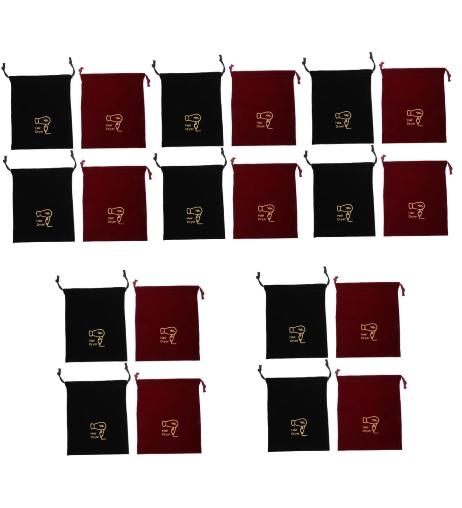 Healeved 20 Pcs Storage Bag Travel Organizer Bags Hair Dryer Drawstring Bags Large Drawstring Pouch Fabric - Buy Online on GoSupps.com