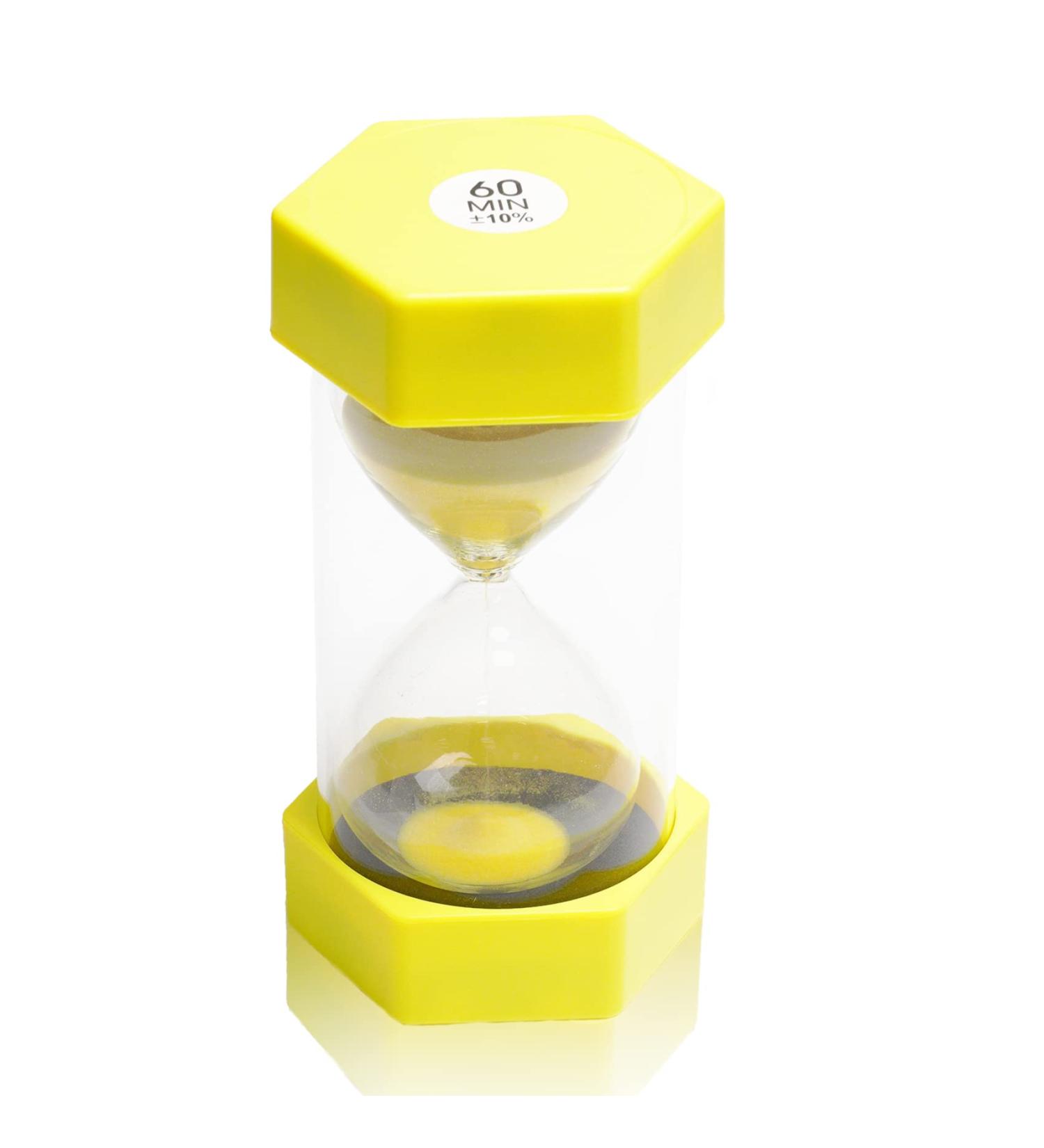 Colorful Hourglass Sets for Kids - 60-Minute Sand Timers for Time Management & Fun Activities - Buy Online on GoSupps.com