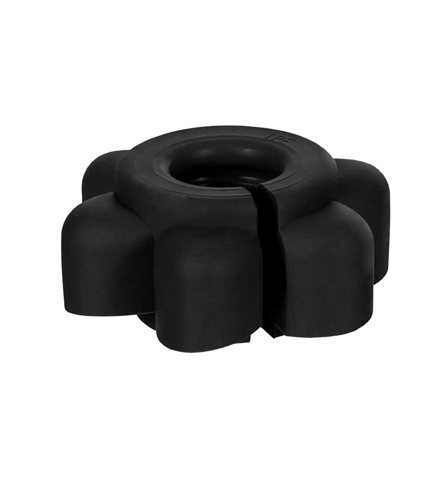 Bottle opener flower opening aid screwing aid safe non-slip grip Color: Black Quantity: 1 piece 1 piece Black