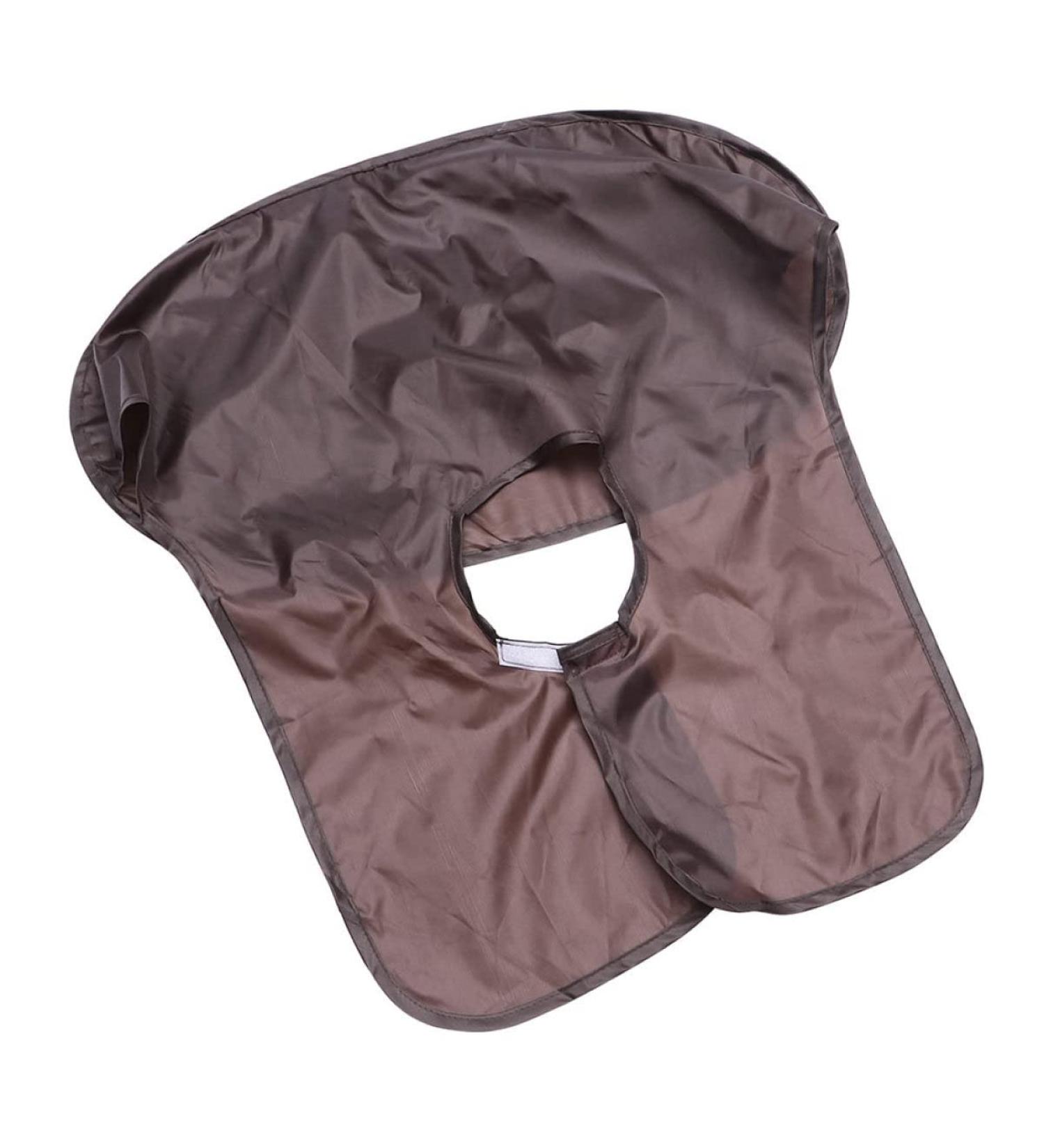 FRCOLOR Beard Shaving Cloth Bib - Men's Grooming Apron for Hair Cutting - Hair Catcher Cape for Beard Trimming - Polyester Material - Buy Online on GoSupps.com