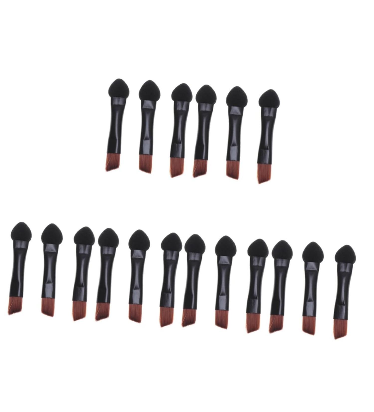 FOYTOKI 60 Pcs Blending Brush Dual Sided Eyeshadow Brush Sponge Cosmetics Shine Mini Makeup Wtips Eyelash - Buy Online on GoSupps.com