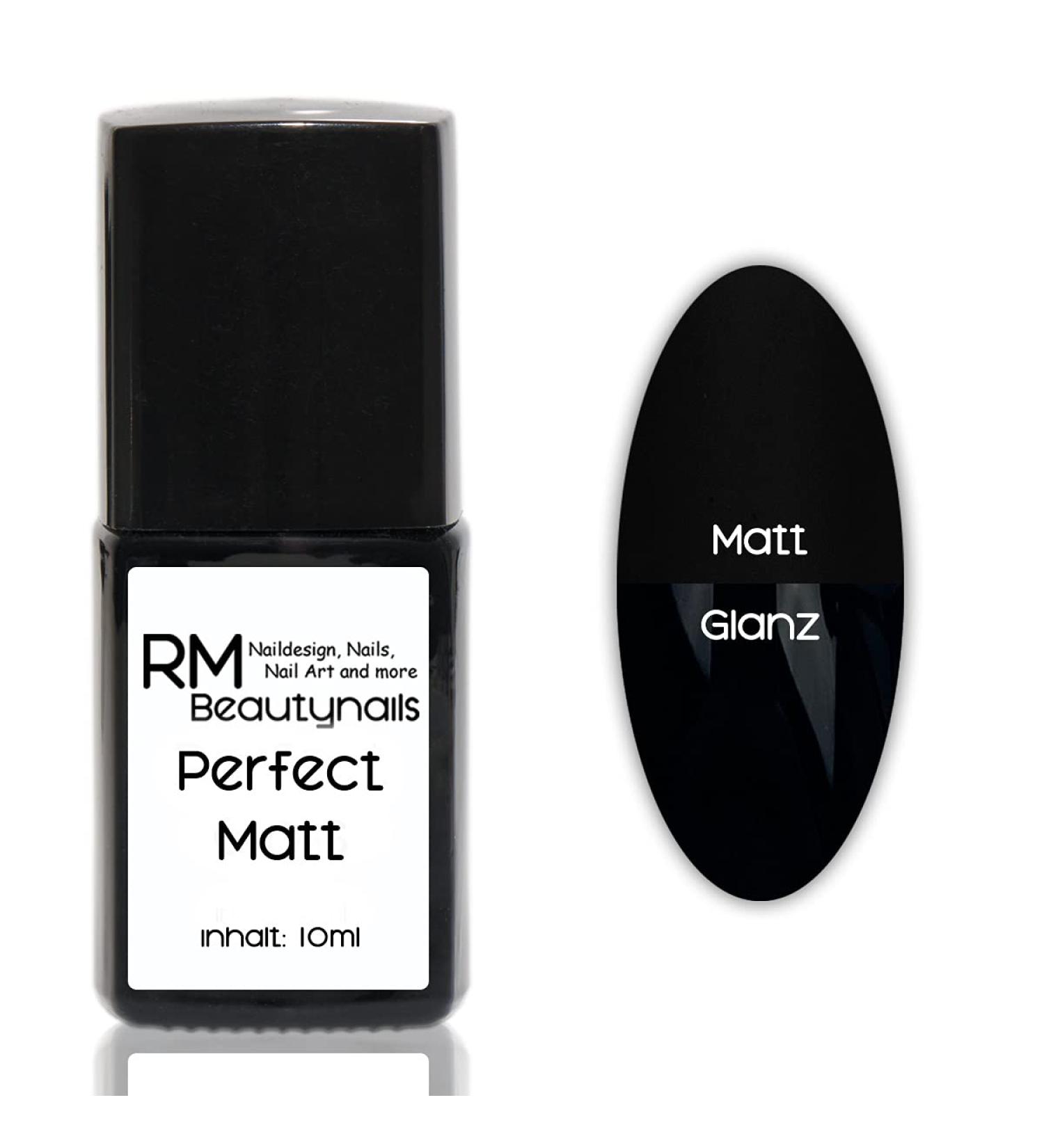Perfect Matt Quickfinish Non-Sticky LED UV Gel - 10ml Matt Finish Nail Gel for a Flawless Look | International Shipping Available - Buy Online on GoSupps.com