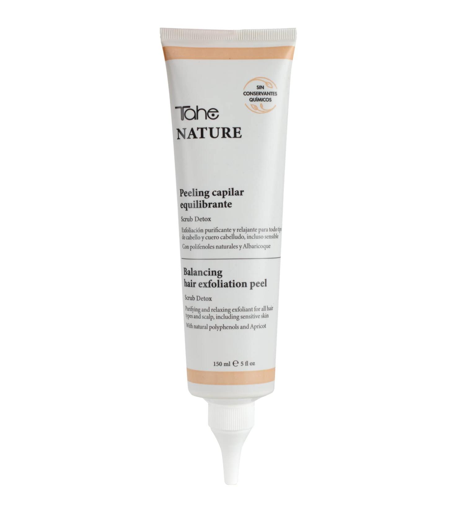 Tahe Nature Exfoliating Balancing and Purifying Hair Peeling for All Hair Types and Scalp 150 ml - Buy Online on GoSupps.com