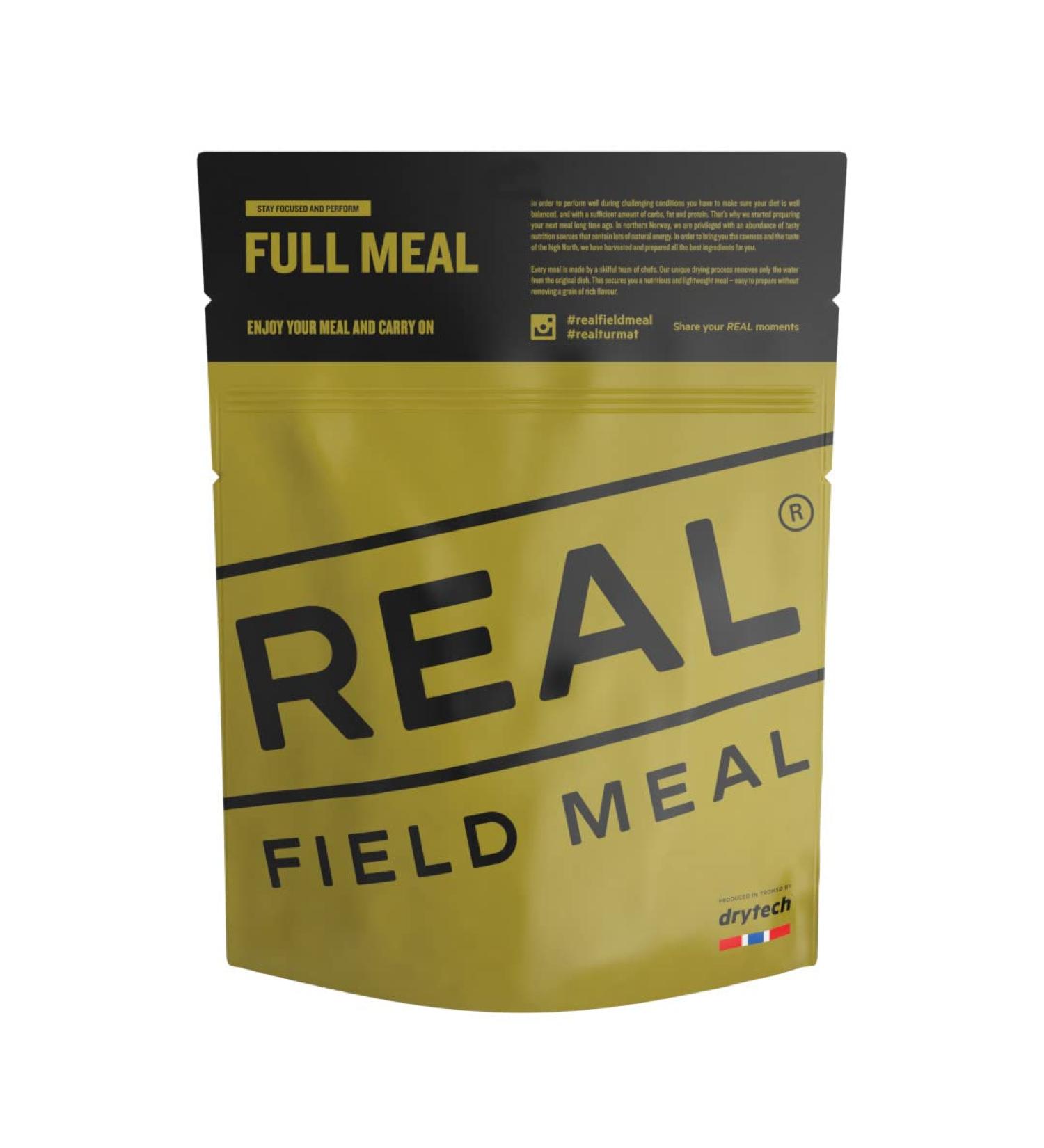 REAL FIELD MEAL DRYTECH Full Meal Pasta Bolognese - Expedition Food Pasta Bolognese
