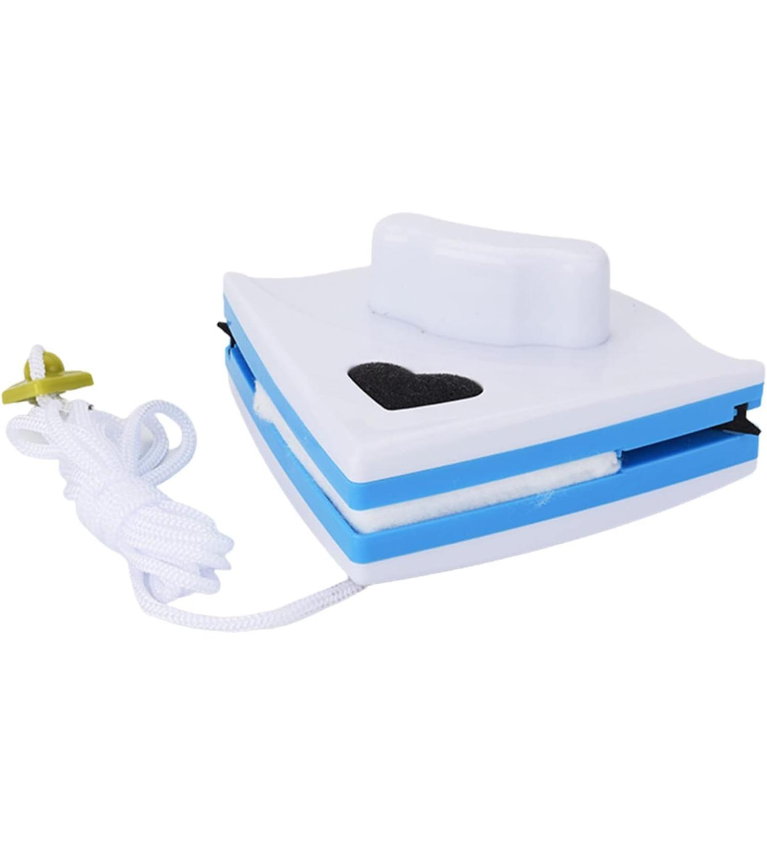 Outside Magnetic Window Cleaner Window Cleaner Magnetic Window Cleaner Home Double Sided Glass Wiper Window Cleaner Tool for High Window Thickness 0.3"-1.2" Shower Window Squeegee - Buy Online on GoSupps.com