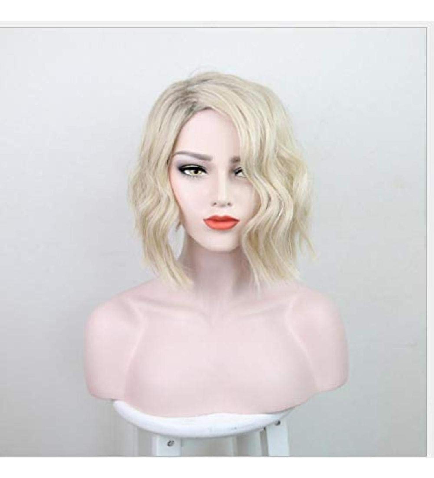 BGHJUE Halloween Long Curly Synthetic Wig for Women - Medium Color Natural Hairline Middle Part - Buy Online on GoSupps.com