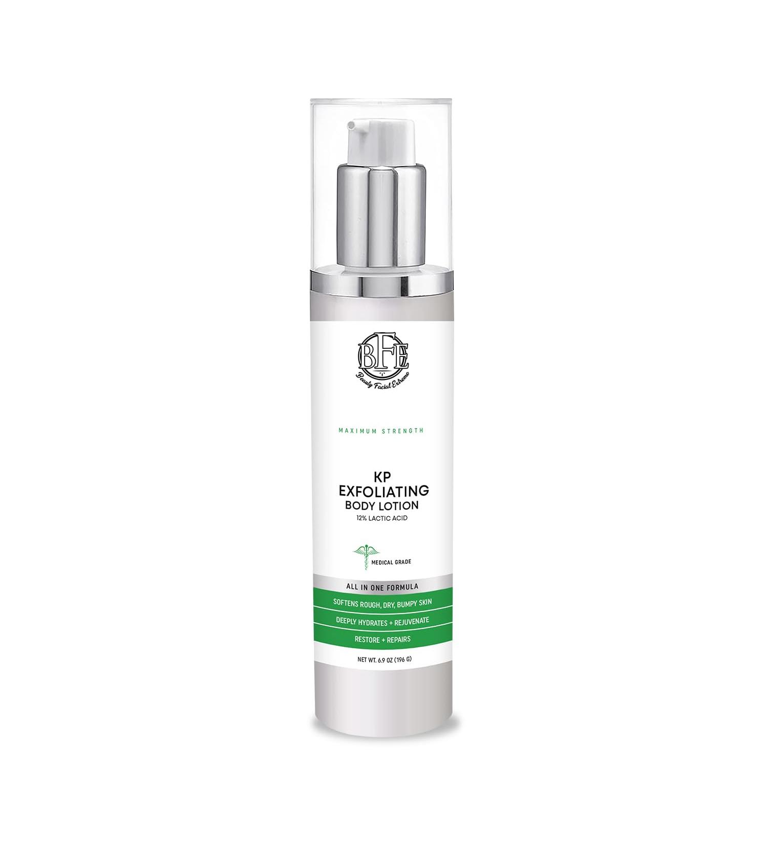 Keratosis Pilaris Exfoliating Body Lotion - 12% Lactic Acid for Smooth Skin | Immediate Moisture & Gentle Exfoliation - Buy Online on GoSupps.com