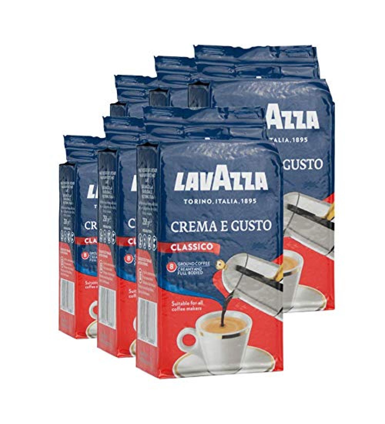 Lavazza Lavazza Crema e Gusto Caf Moulu 6x 250g