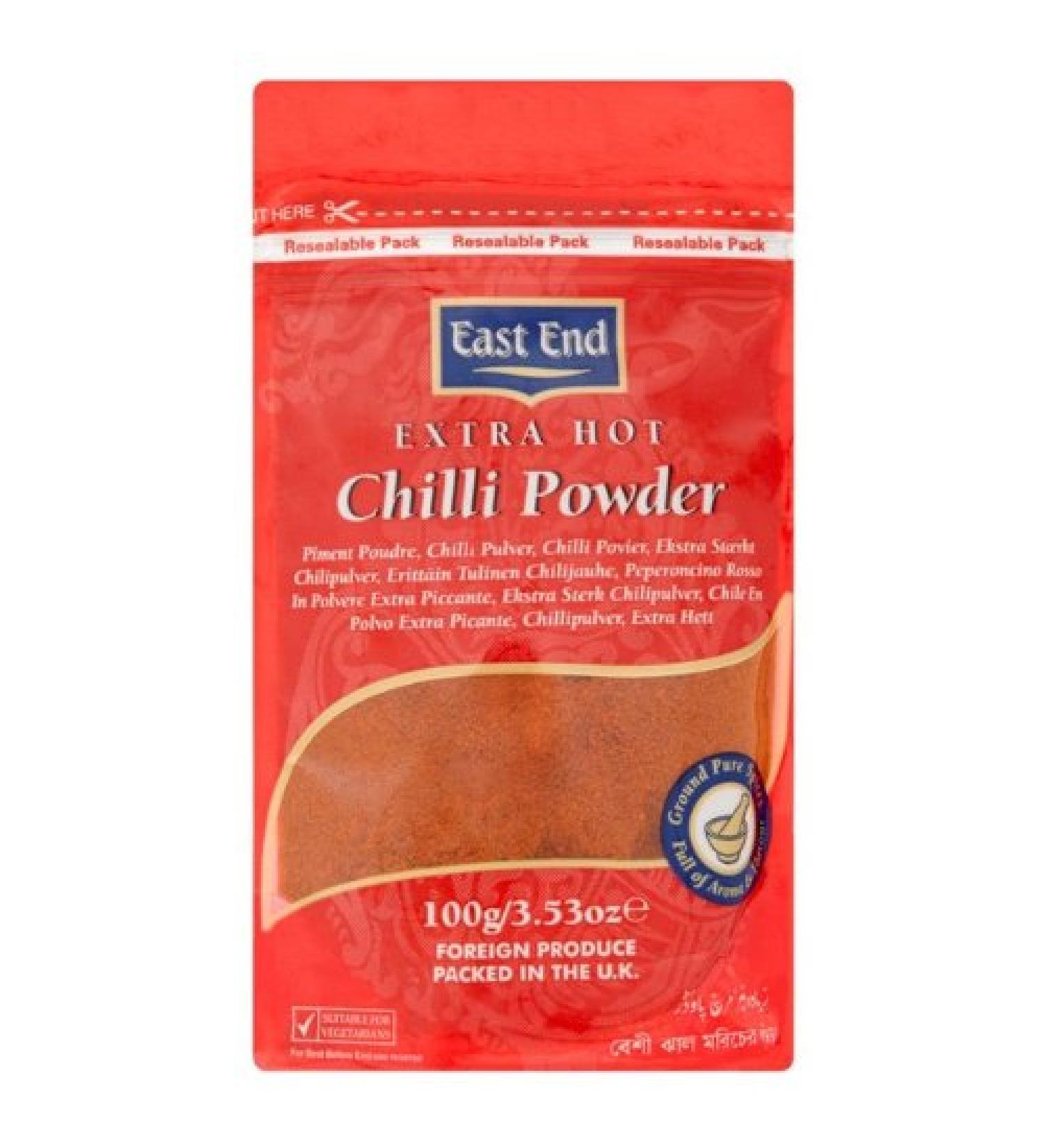 East End East End Extra Hot Chilli Powder 10 x 100 g