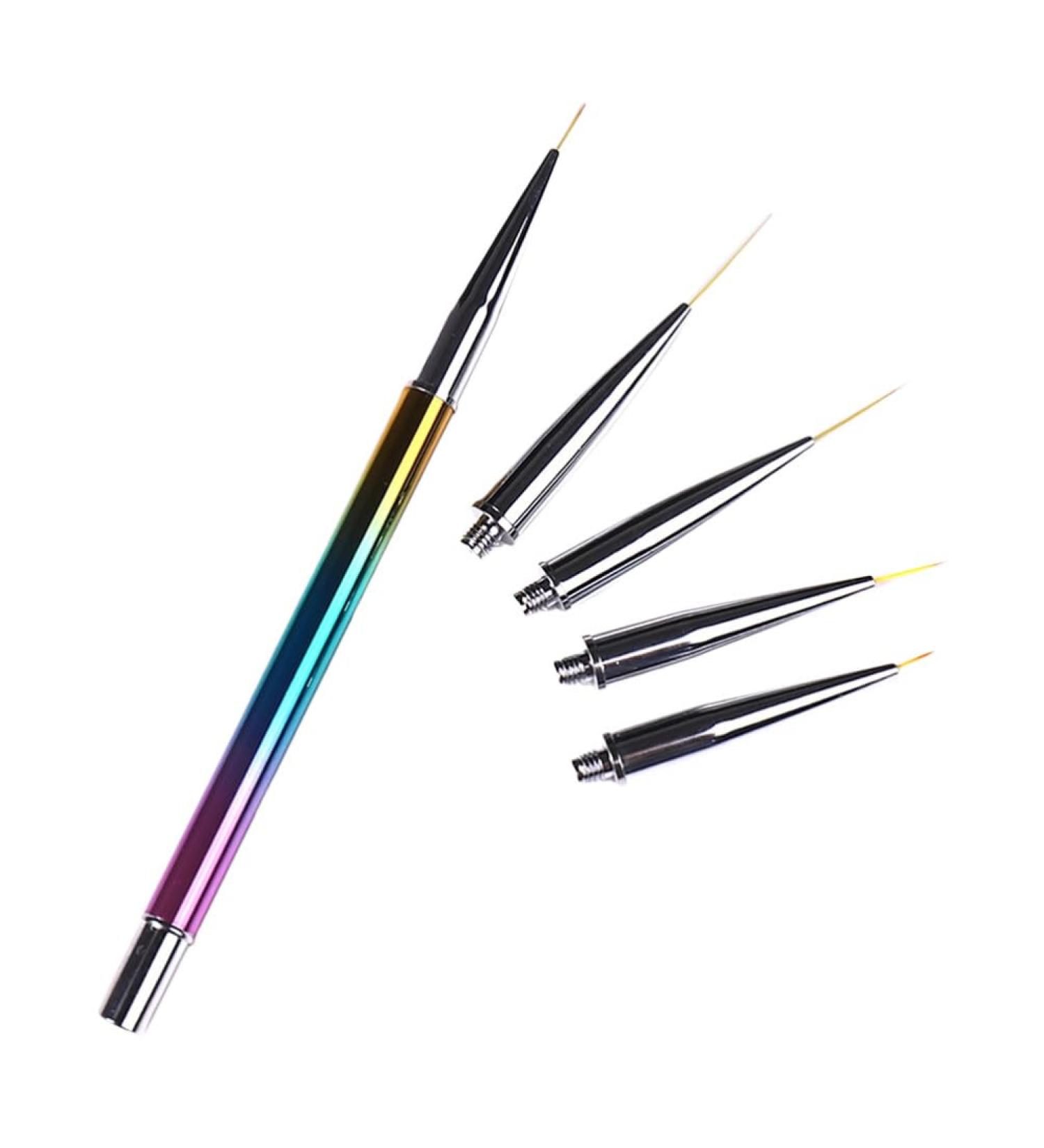 FOMIYES Nail Art Pens Nail Art Tool Set Nail Dotting Tools Nail Dust Brush Nail Drawing Pen Manicure For Nail Design - Buy Online on GoSupps.com