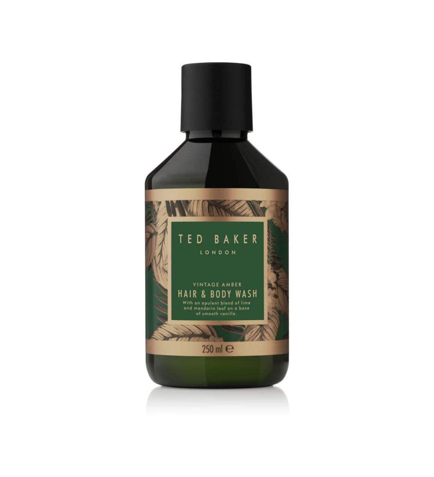  Ted Baker Ted Baker Vintage Amber Hair and Body Wash 250ml - Buy Online on GoSupps.com