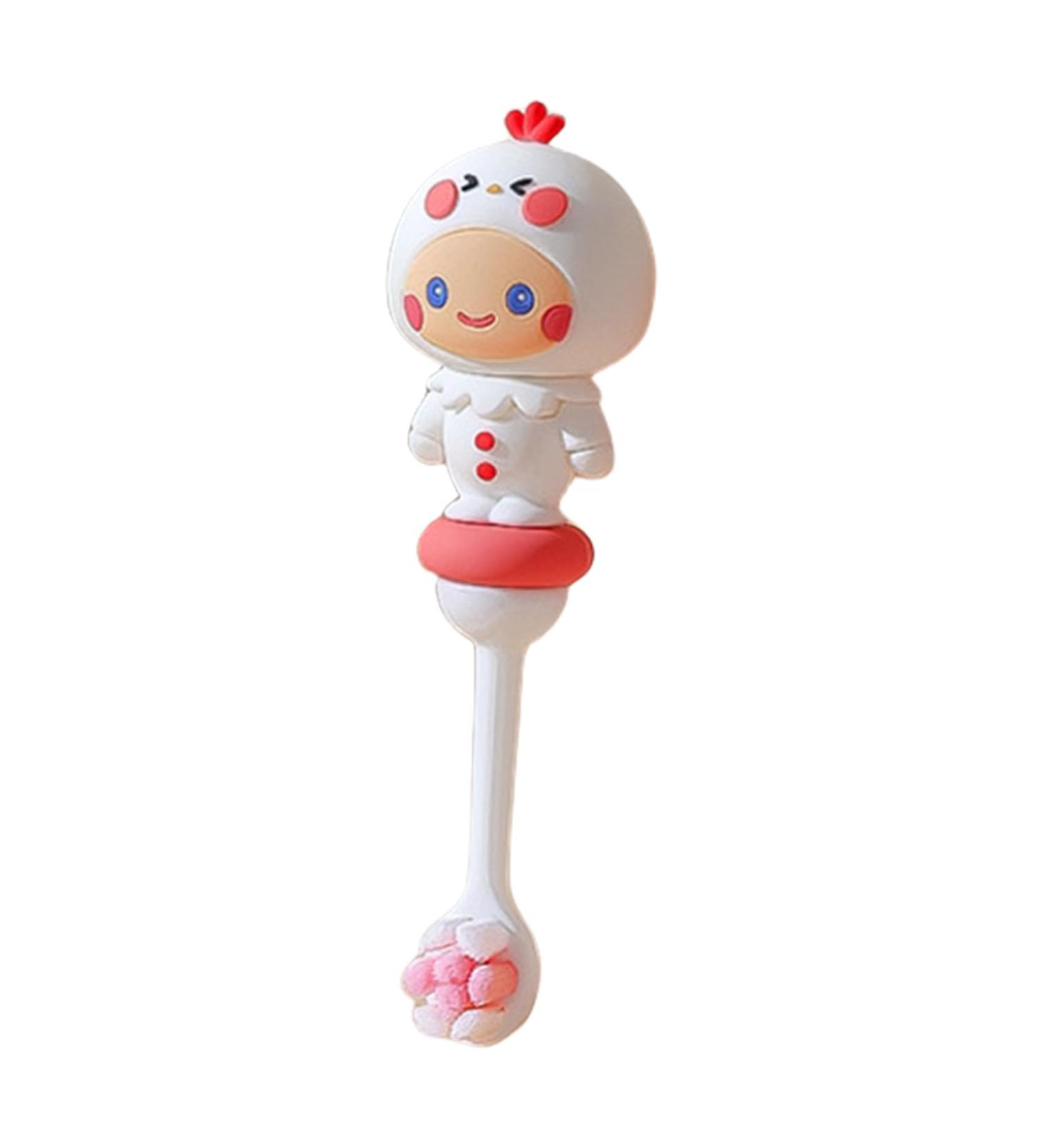 Soft Toothbrush for Toddlers | Safe 3D Cartoon Training Toothbrush for Ages 1-6 | Qurygin Kuckuckshuhn - Buy Online on GoSupps.com