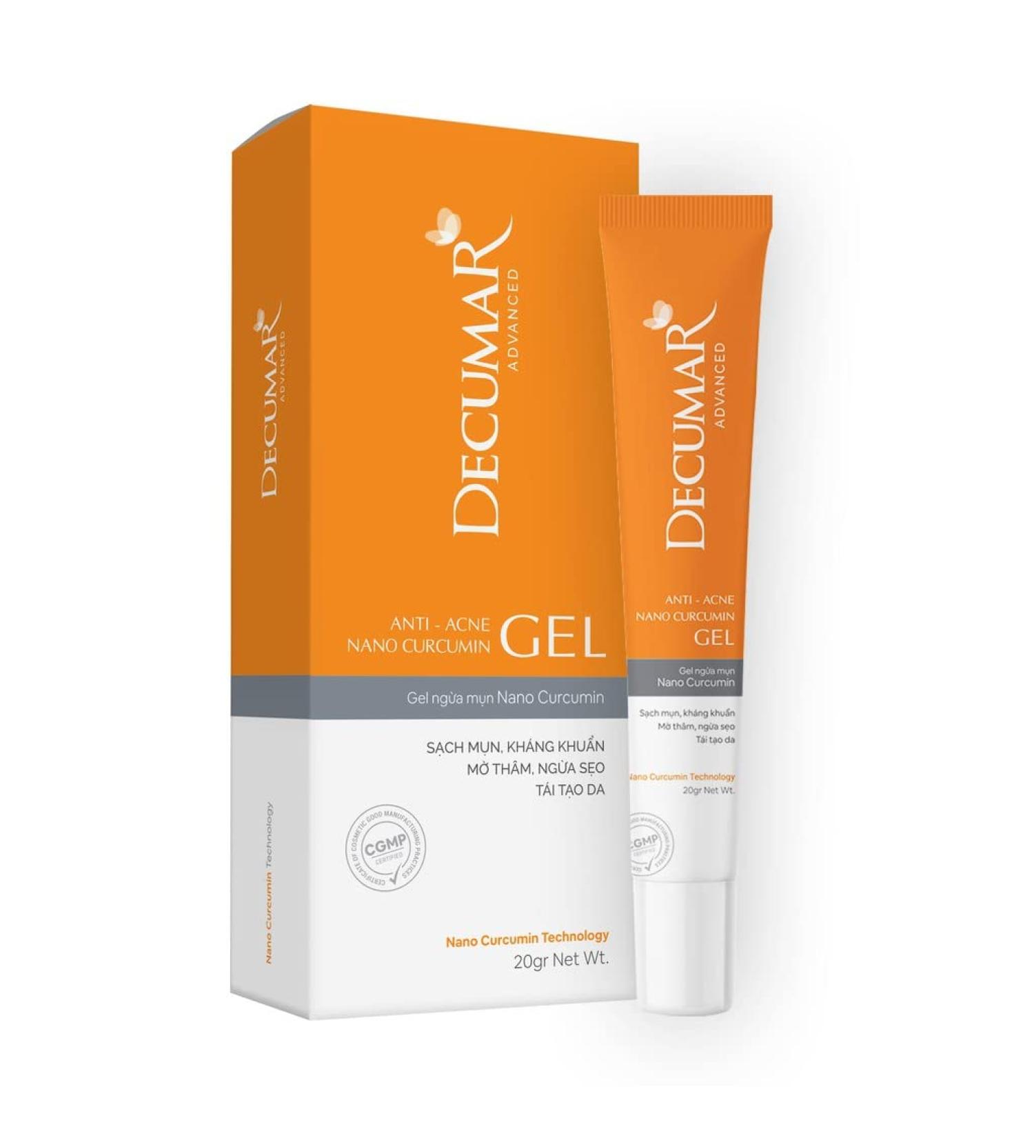 Nano Turmeric Decumar Advanced 20gram - Gel Ngua Mun Decumar