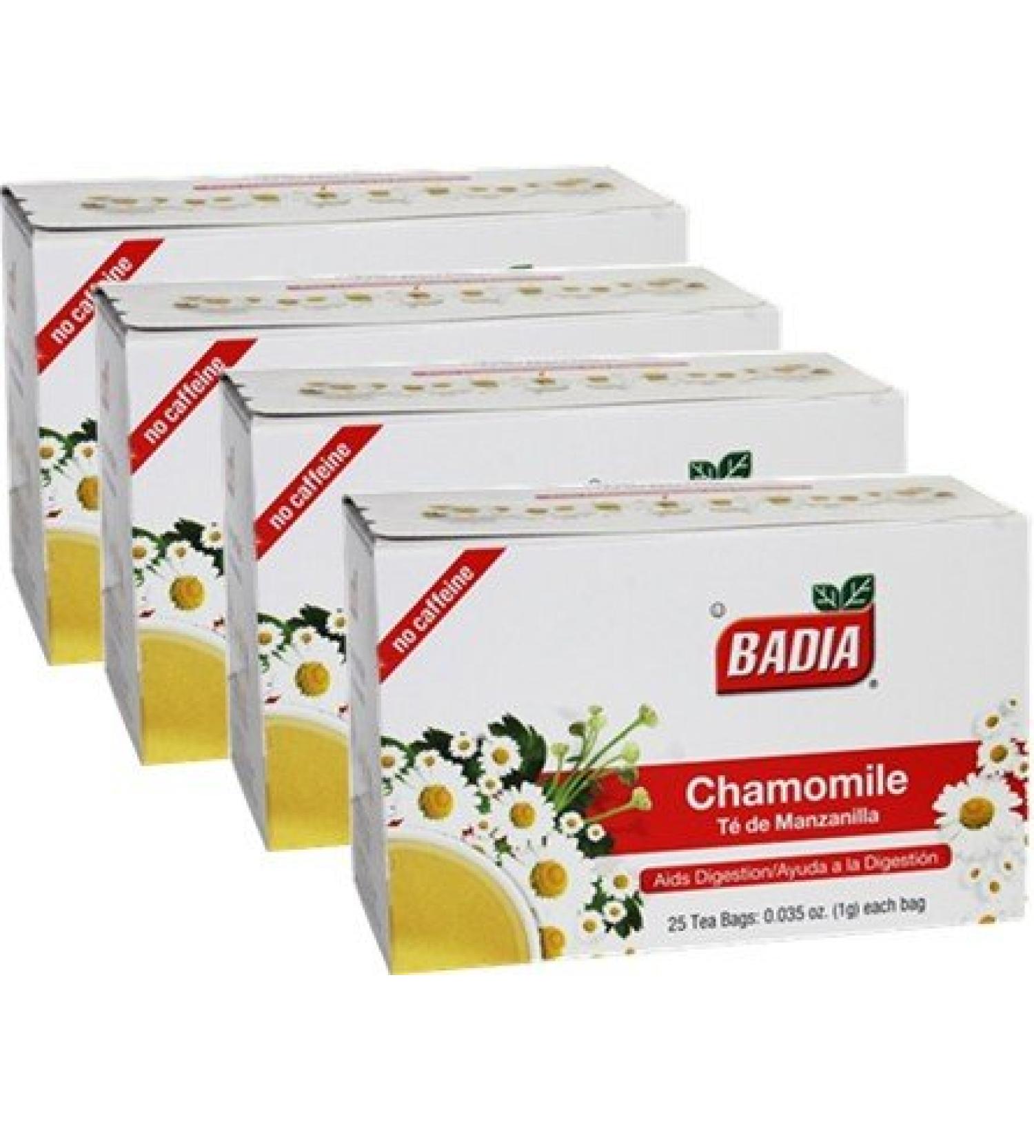 Chamomile by Badia 100 Tea bags. Manzanilla
