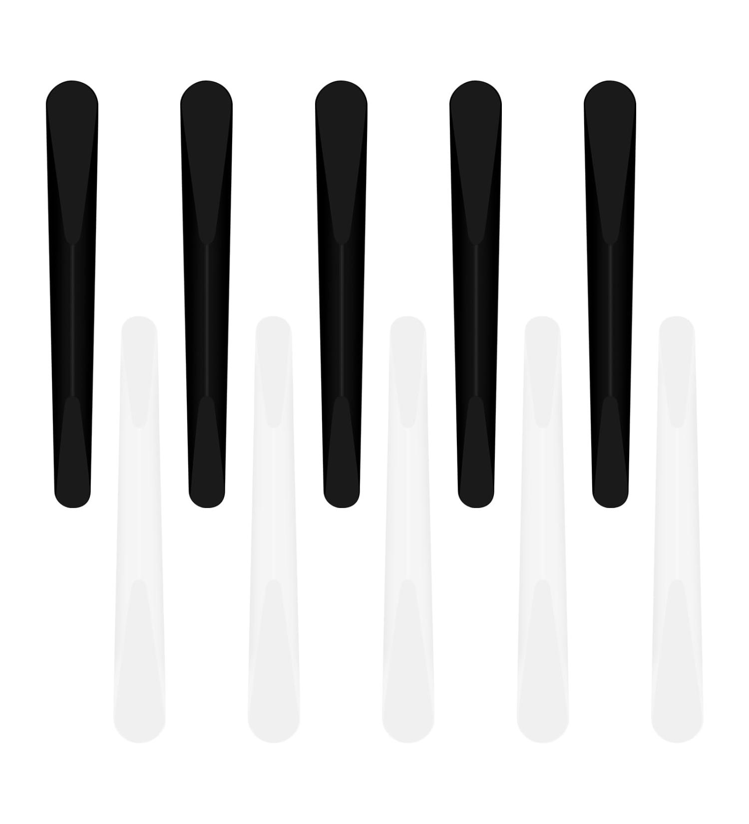 10 Pcs Cosmetic Plastic Spatulas Makeup Mask Spatula Facial Cream Spatula Reusable Beauty Spatula Smooth Makeup Tool Stick Tip Spoon for Mixing Sampling and DIY Sub-packing - Buy Online on GoSupps.com