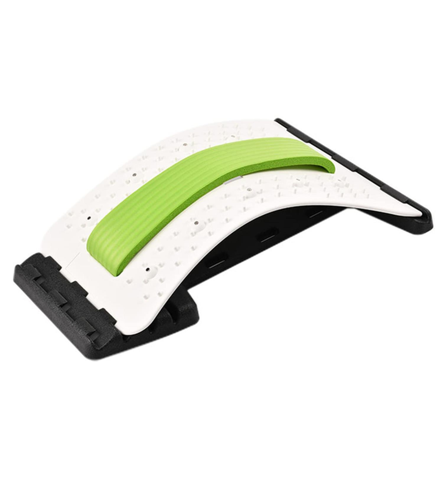 Dunlap Rear Back Backer for Pain Relief | Multi-Level Acupressure Posture Corrector | Green/White - Buy Online on GoSupps.com