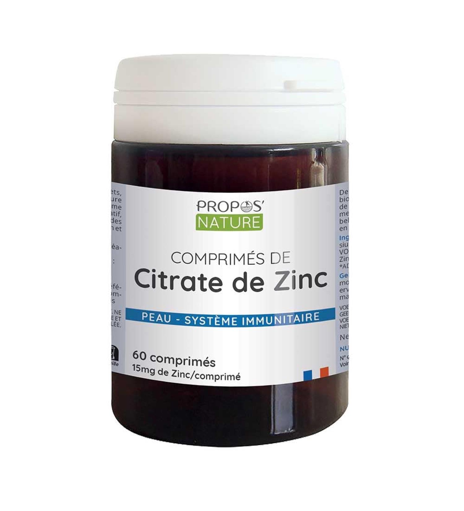 ZINC CITRATE TABLETS 60 - Buy Online on GoSupps.com