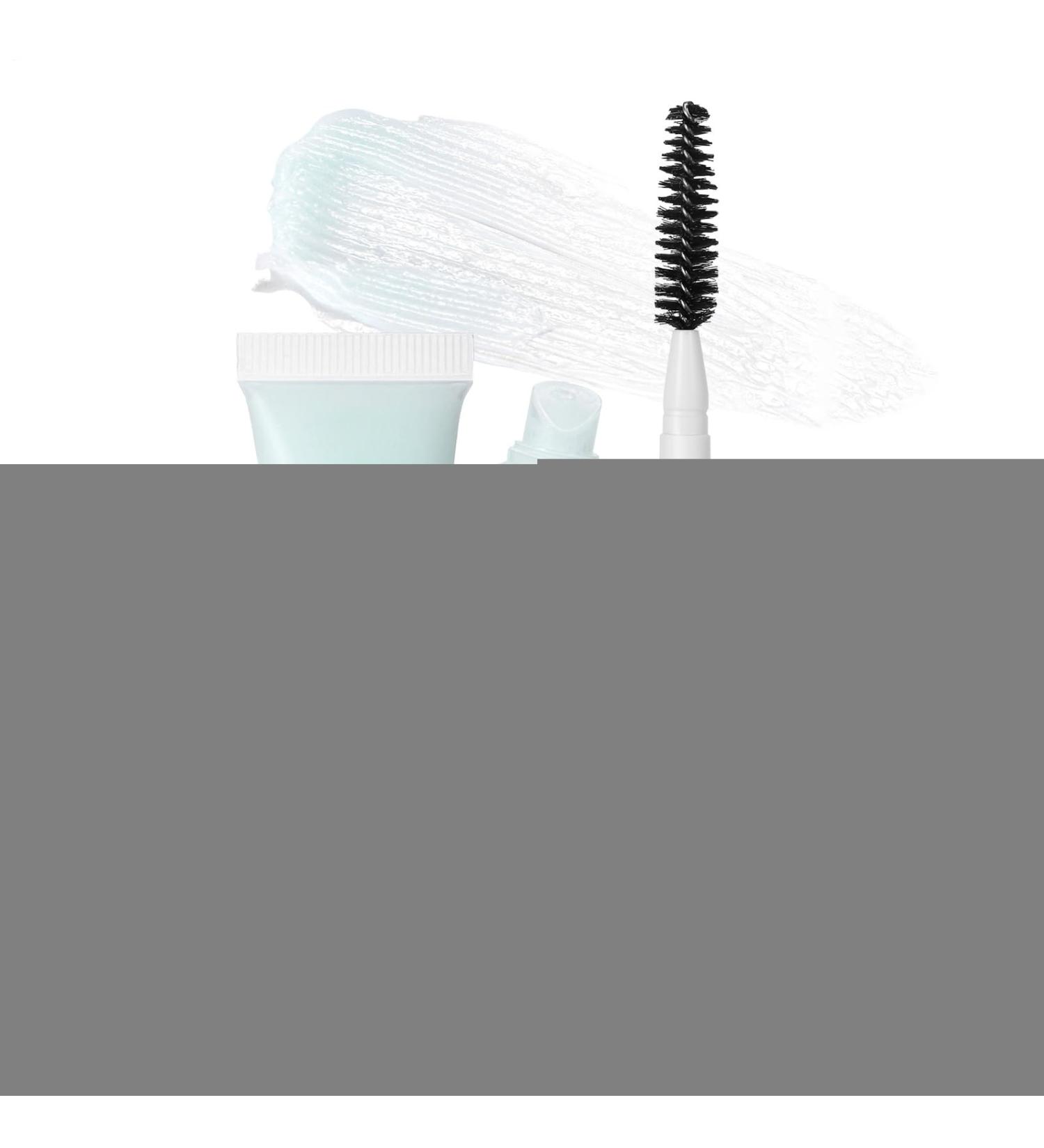 Eyebrow Gel - Natural Eyebrow Glue | 12ml Long-Lasting Quick-Drying Water-Resistant Gel with Applicator for Women's Daily Use Evening Wedding Travel Party Casual Wear - Buy Online on GoSupps.com