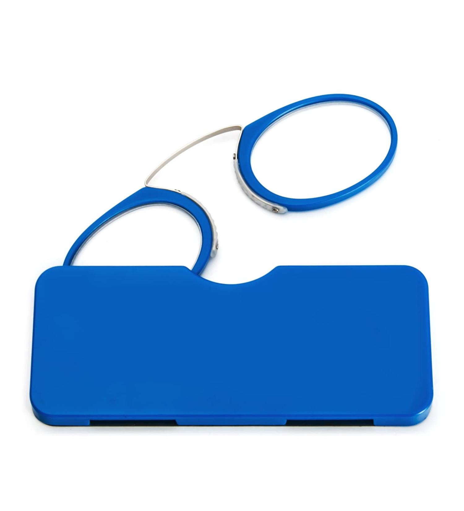 Kokobin Unisex Reading Glasses | Compact Mini Nose Clip | Iron-Free +1.5 Light Blue | Slide-Resistant Eyewear | Always Handy for Eye Comfort - Buy Online on GoSupps.com
