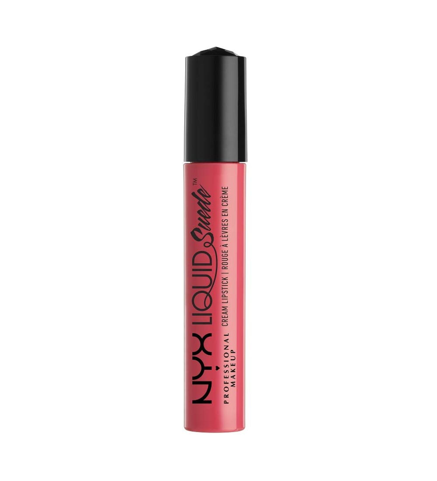 NYX Liquid Suede Cream Lipstick - Life's A Beach (Bright Coral) 0.13 Fl Oz - Buy Online on GoSupps.com