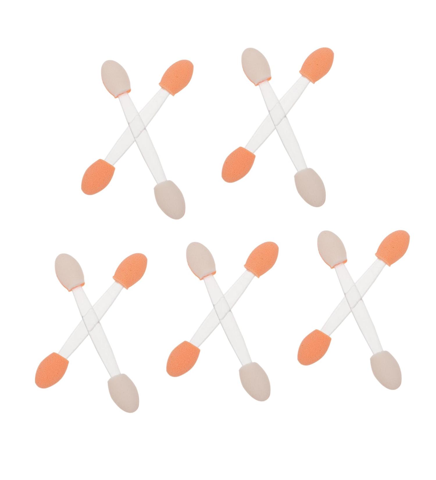 Ipetboom 100pcs Double Ended Eyeshadow Brush Makeup Brush Makeup Tools Tipped Oval Makeup Tool Double Head - Buy Online on GoSupps.com