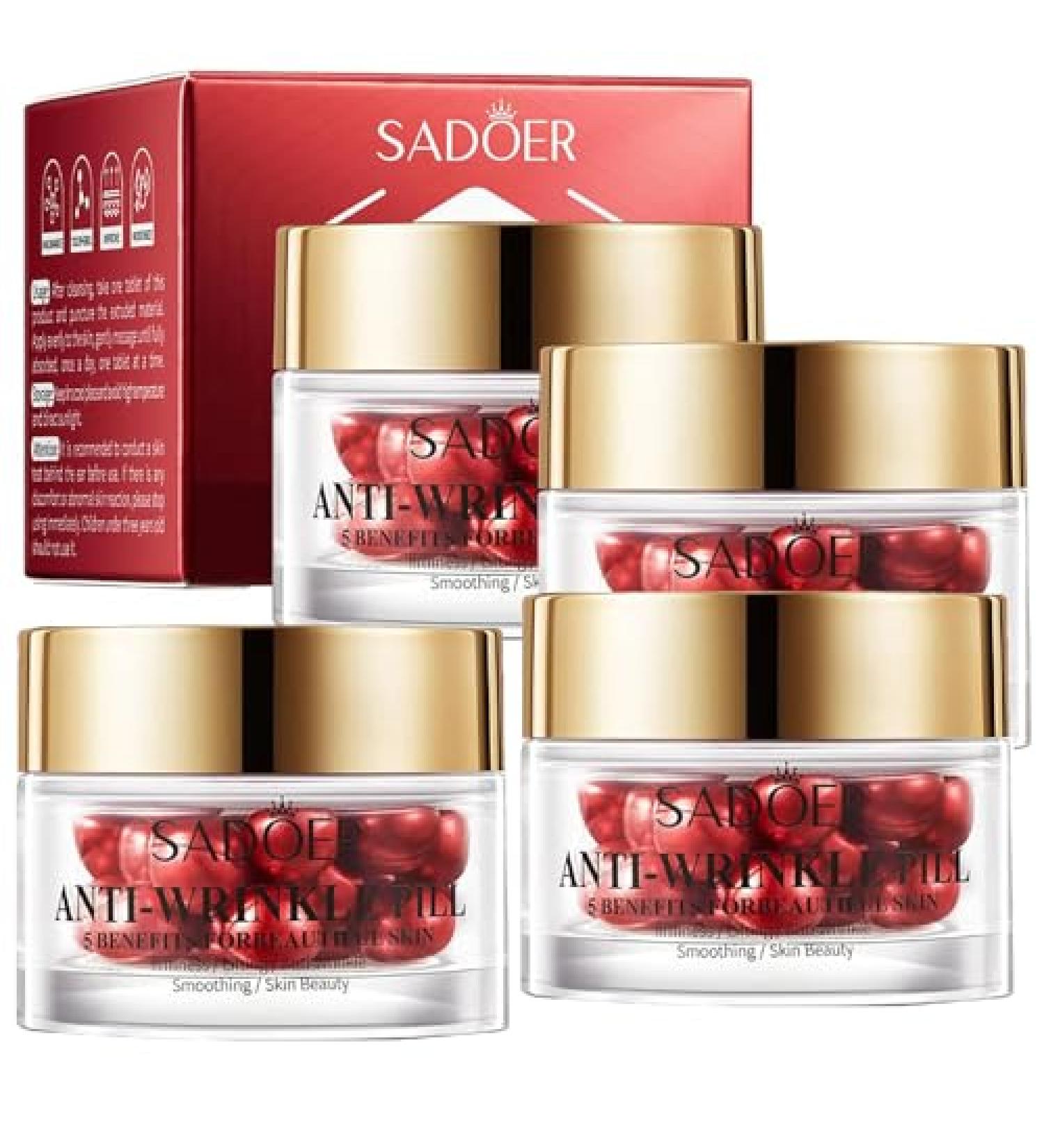 Buy Anti-Wrinkle Pill & Essential Oil - Anti-Aging Capsules for Youthful Skin | International Shipping Available - Buy Online on GoSupps.com