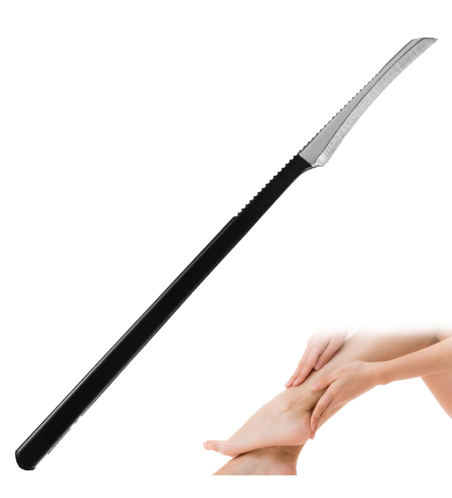 Professional Stainless Steel Pedicure Knife & Scraper - Effective Dead Skin & Corn Removal Tool - Buy Online on GoSupps.com
