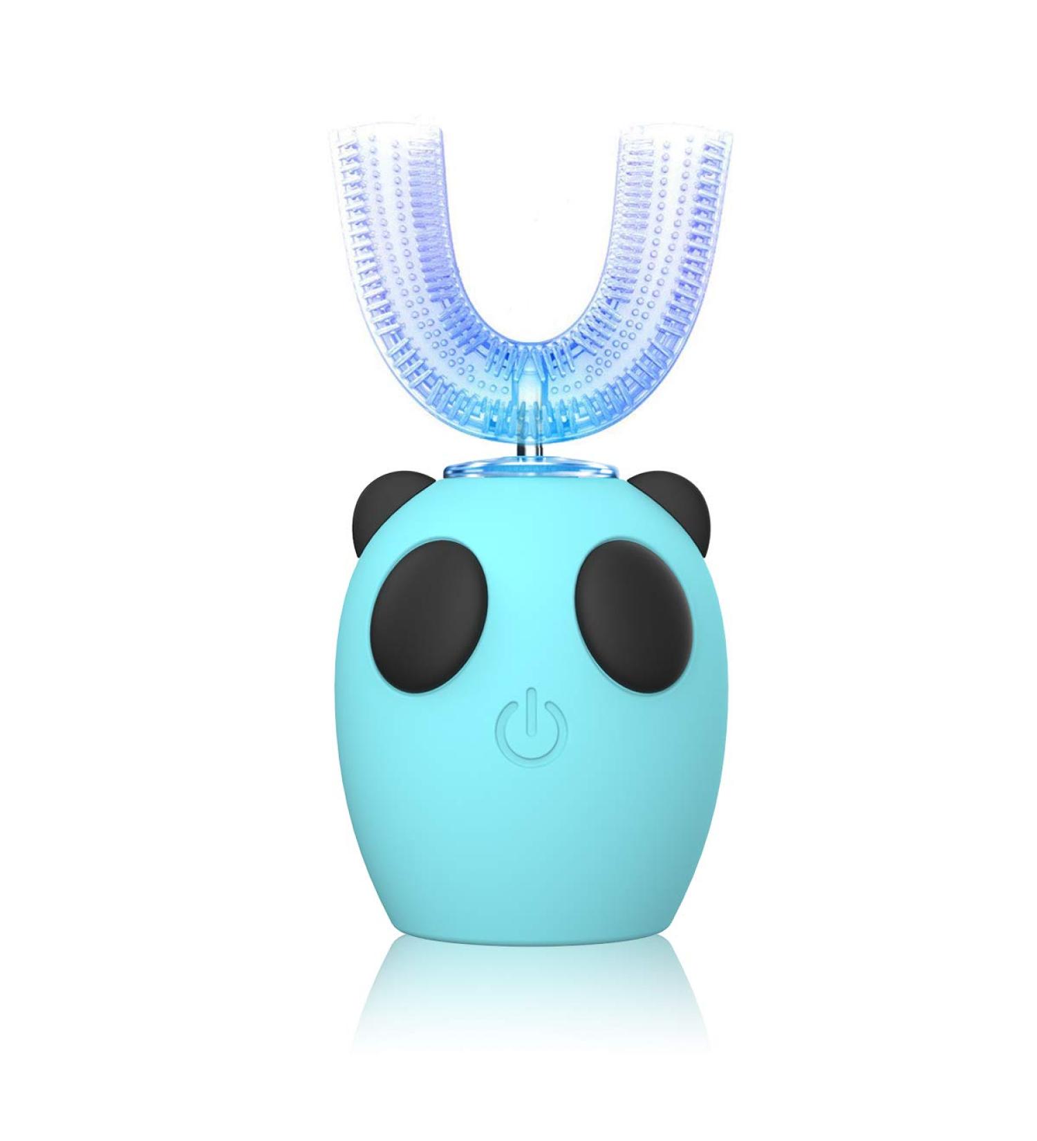 Ultrasonic Electric Toothbrush for Kids | U Type Whitening Toothbrush | 4 Gear Speed | Ages 7-15 | Blue Medium | IPX7 | New Model - Buy Online on GoSupps.com