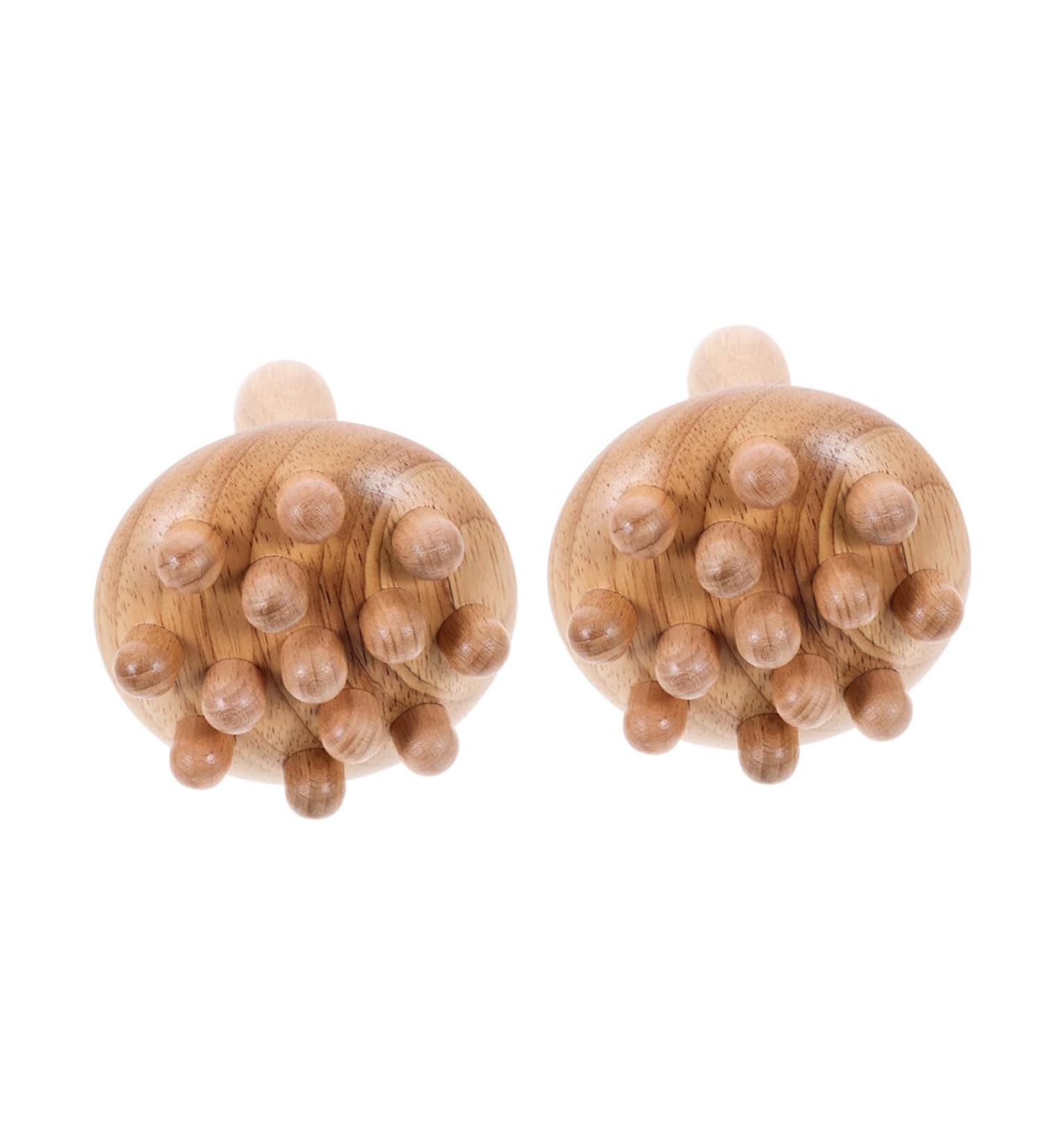 Gogogmy Wooden Massage Brush & Wide Tooth Comb Set - Antistatic Hair Care & Head Massage Tool for Travel - Eco-Friendly Decorative Hair Comb - Buy Online on GoSupps.com