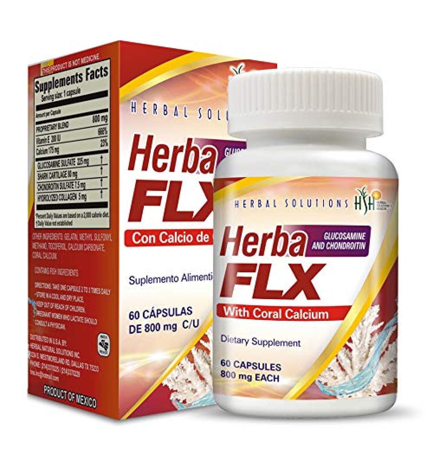 Herba FLX - Natural Joint Support Supplement (60 Capsules) - Buy Online on GoSupps.com