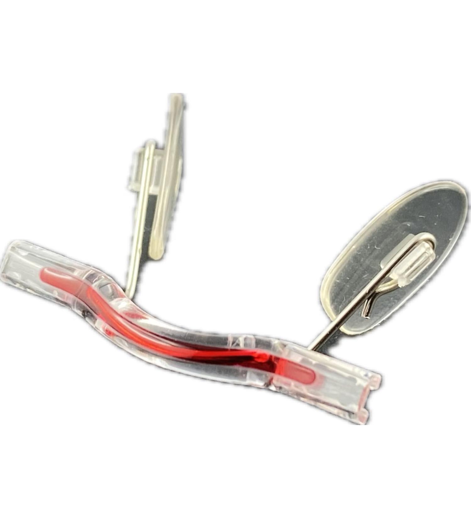 Buy Switch It! Original Universal Nose Bars & Comfort Pads for Glasses - Perfect Fit Skin-Friendly & Durable - Stripes Red 645 - Buy Online on GoSupps.com