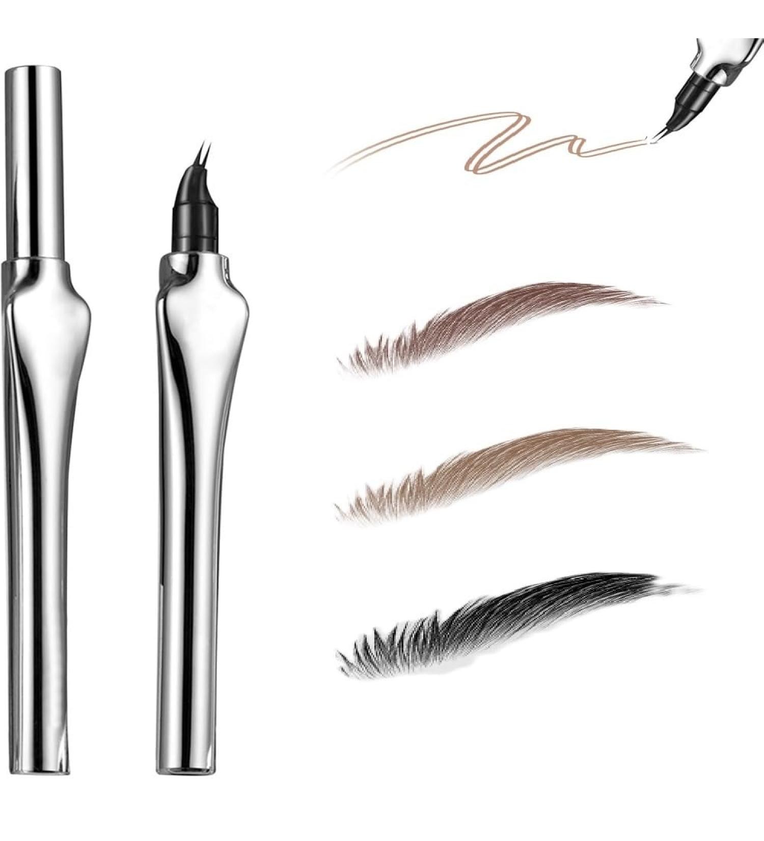  SONGVISON 2024 New 3D Eyebrow Pencil Microblading with 2 Fork Tips Long-Lasting and Waterproof Eyebrow Pencil for Natural-Looking Brows - Buy Online on GoSupps.com