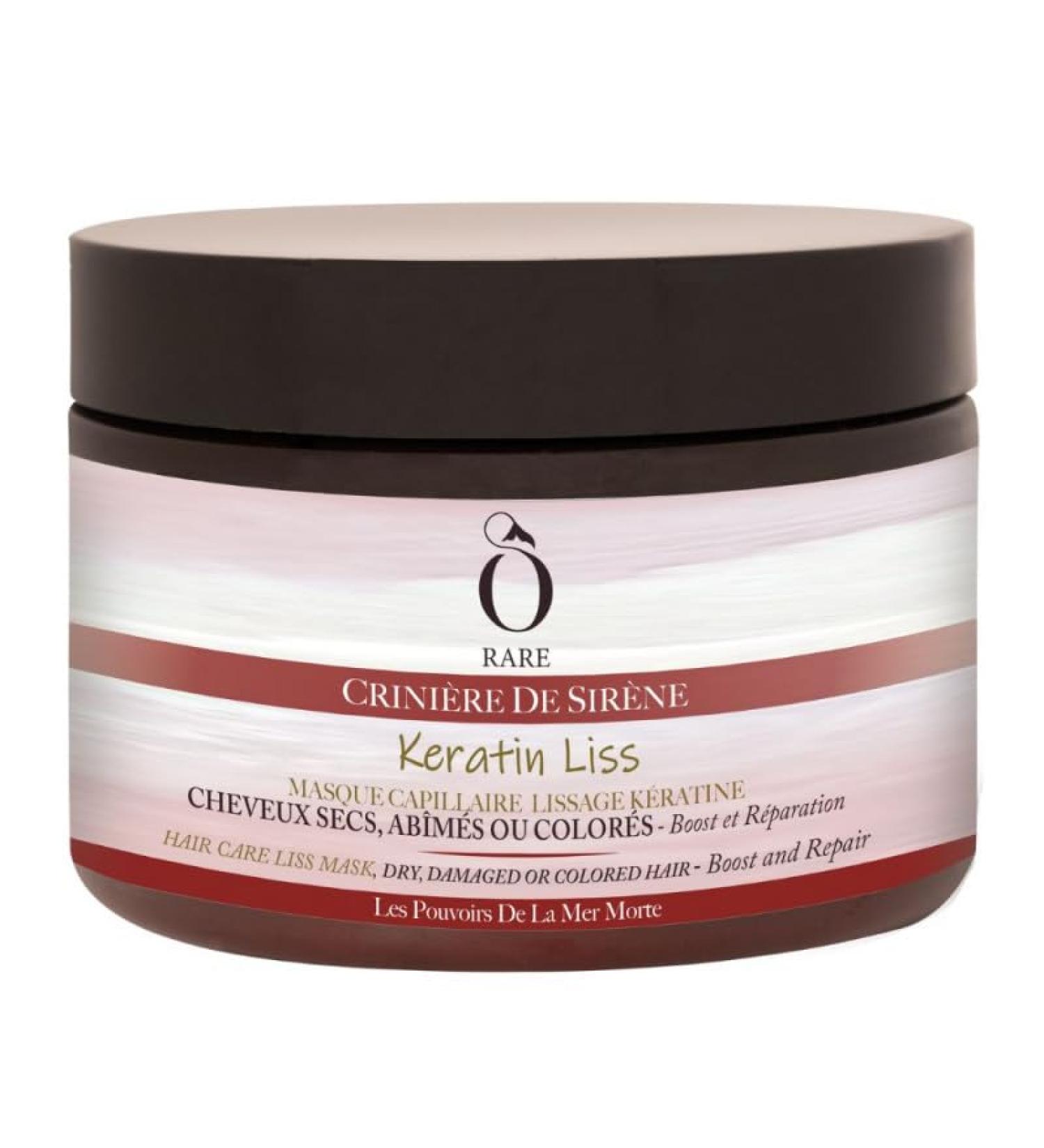 Keratin Liss Mask - Dry Damaged or Colored Hair - O Rare - Hair Mask - 350 Ml - Buy Online on GoSupps.com