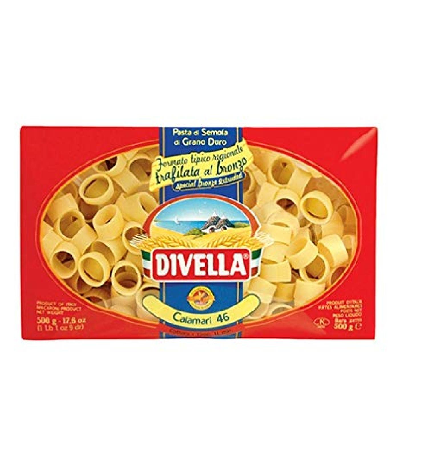Divella Pasta Divella 100% Italian N 46 Calamari 500 g
