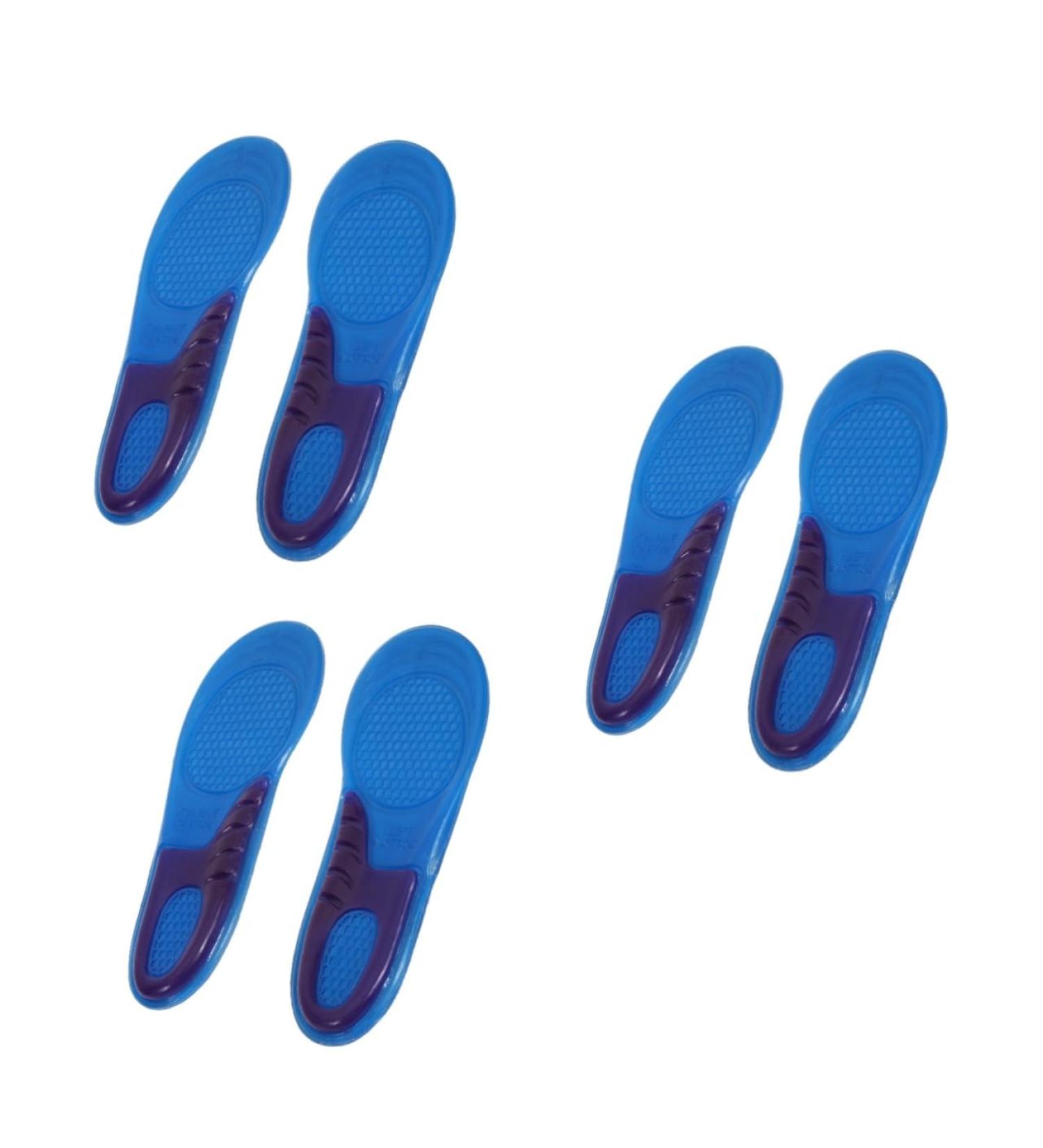 FRCOLOR 3pcs Silicone Shoe Inserts - Comfortable Foot Insoles for Shock Absorption & Massage - Buy Online on GoSupps.com