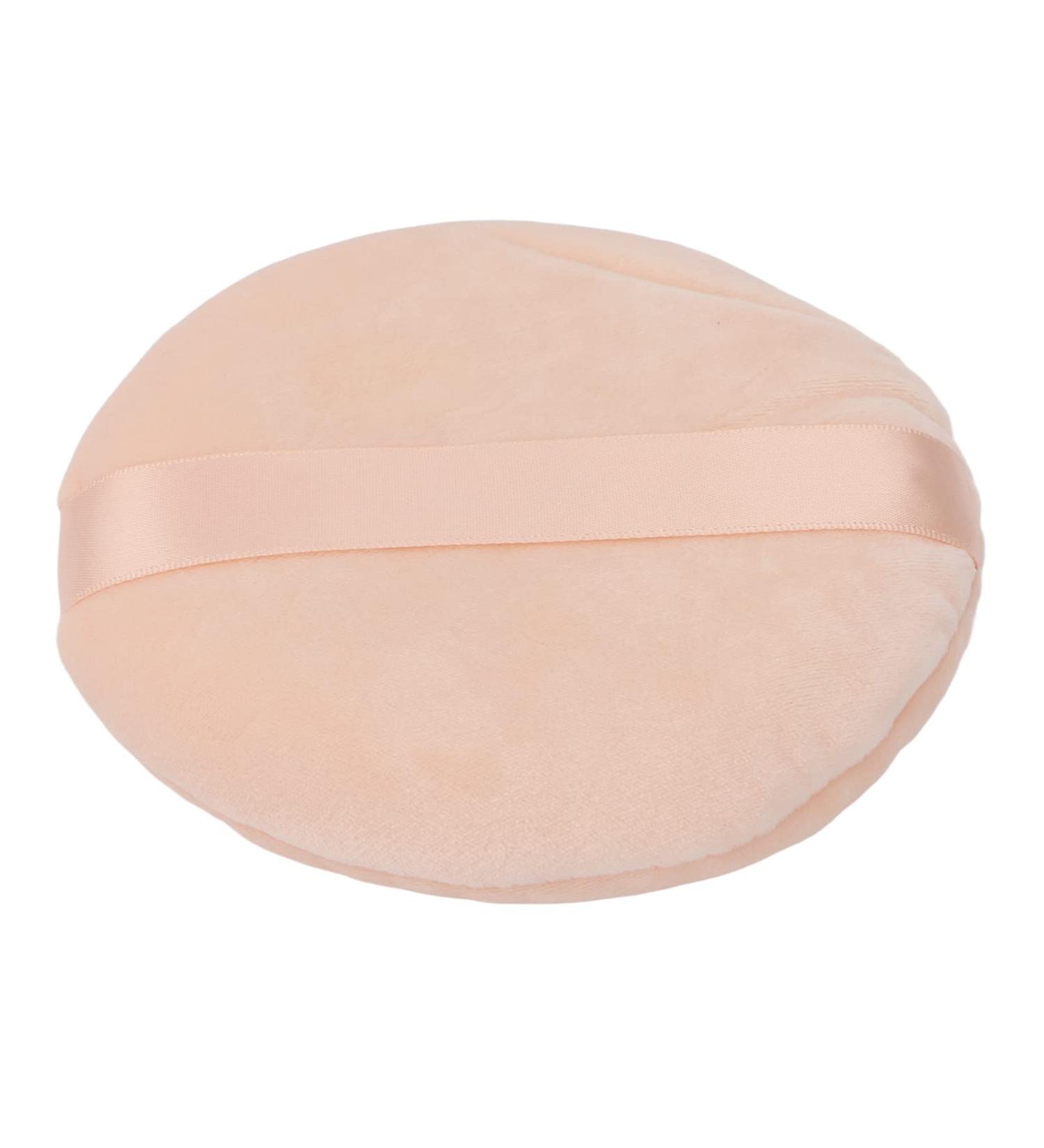 Ultra Soft Makeup Powder Puff - Washable Swansdown Puff for Loose Powder Shading & Body Powder | Ideal Gift for Women & Girls | Extra Large Round Design - Buy Online on GoSupps.com