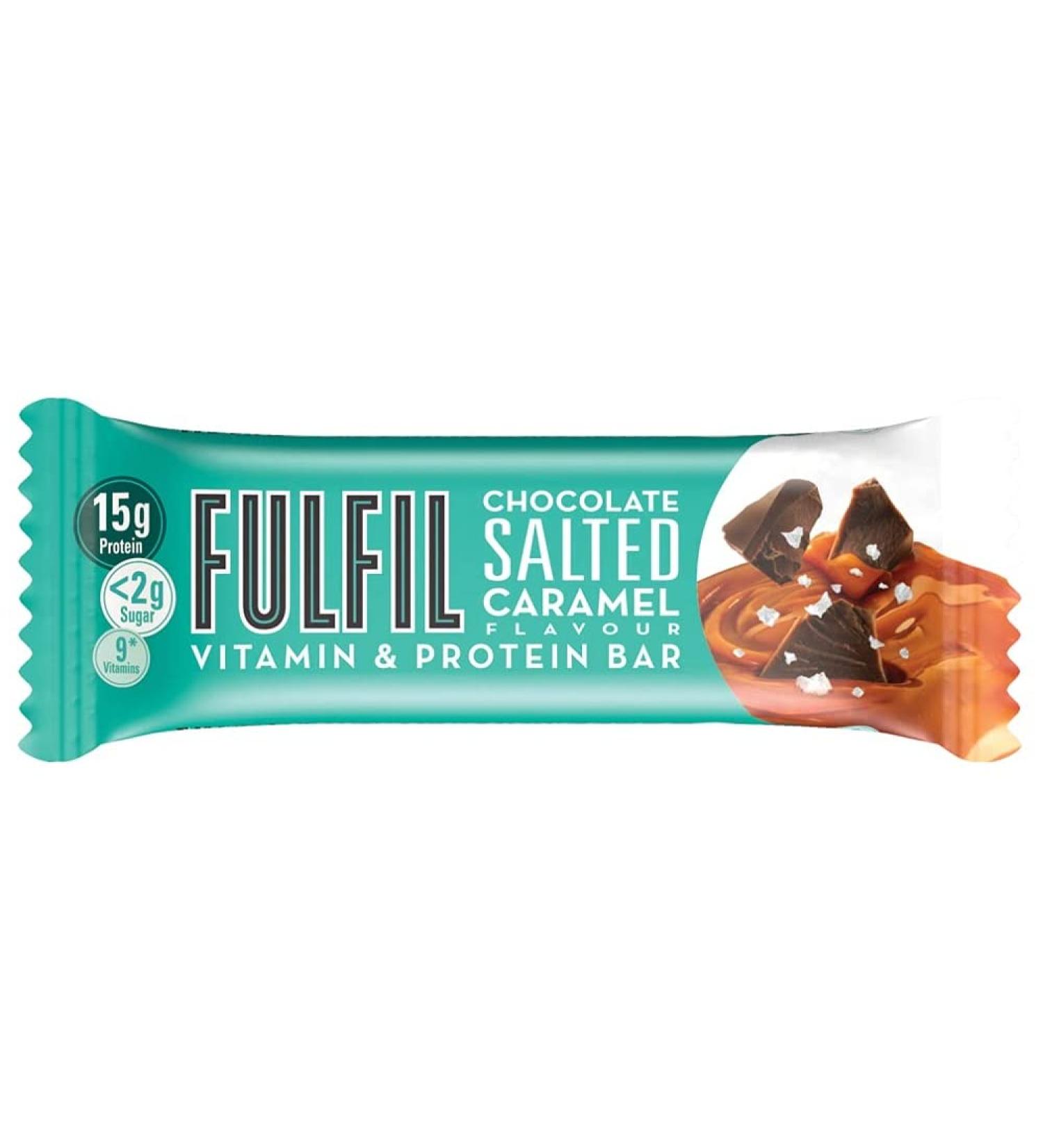 Fulfil Chocolate Salted Caramel Vitamin & Protein Bar 55g