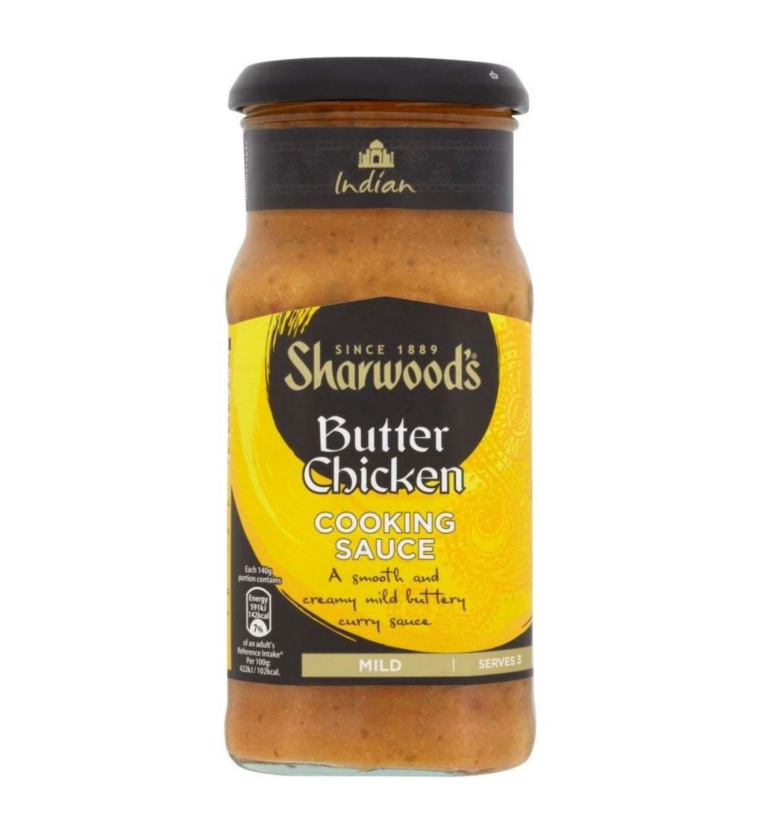 Sharwood's Butter Chicken Mild Curry Sauce 420g - Buy Online on GoSupps.com