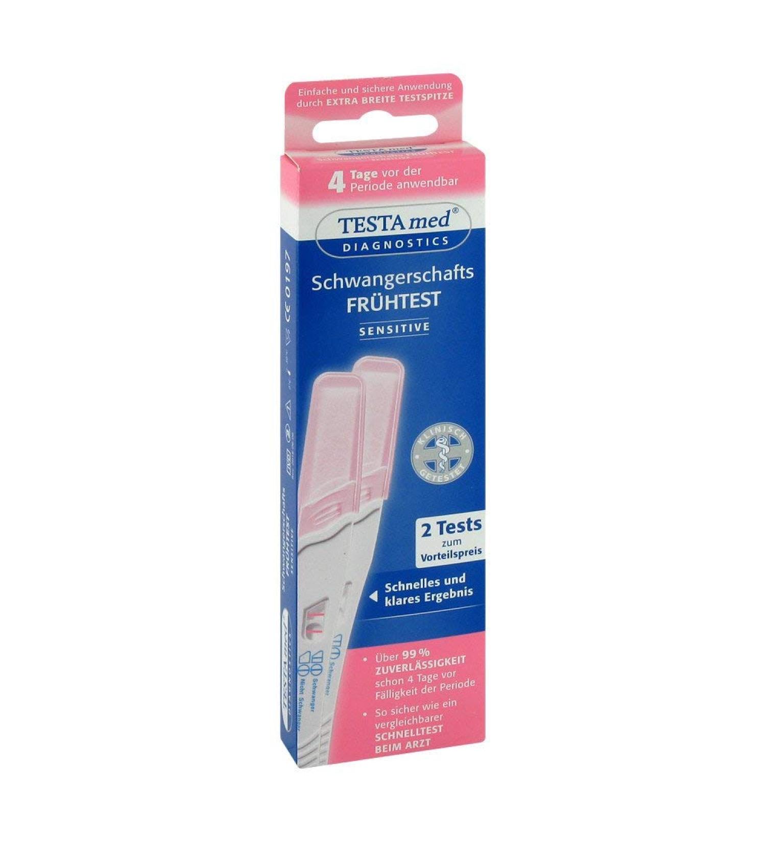 TestaMed pregnancy test 2 Series 1 P